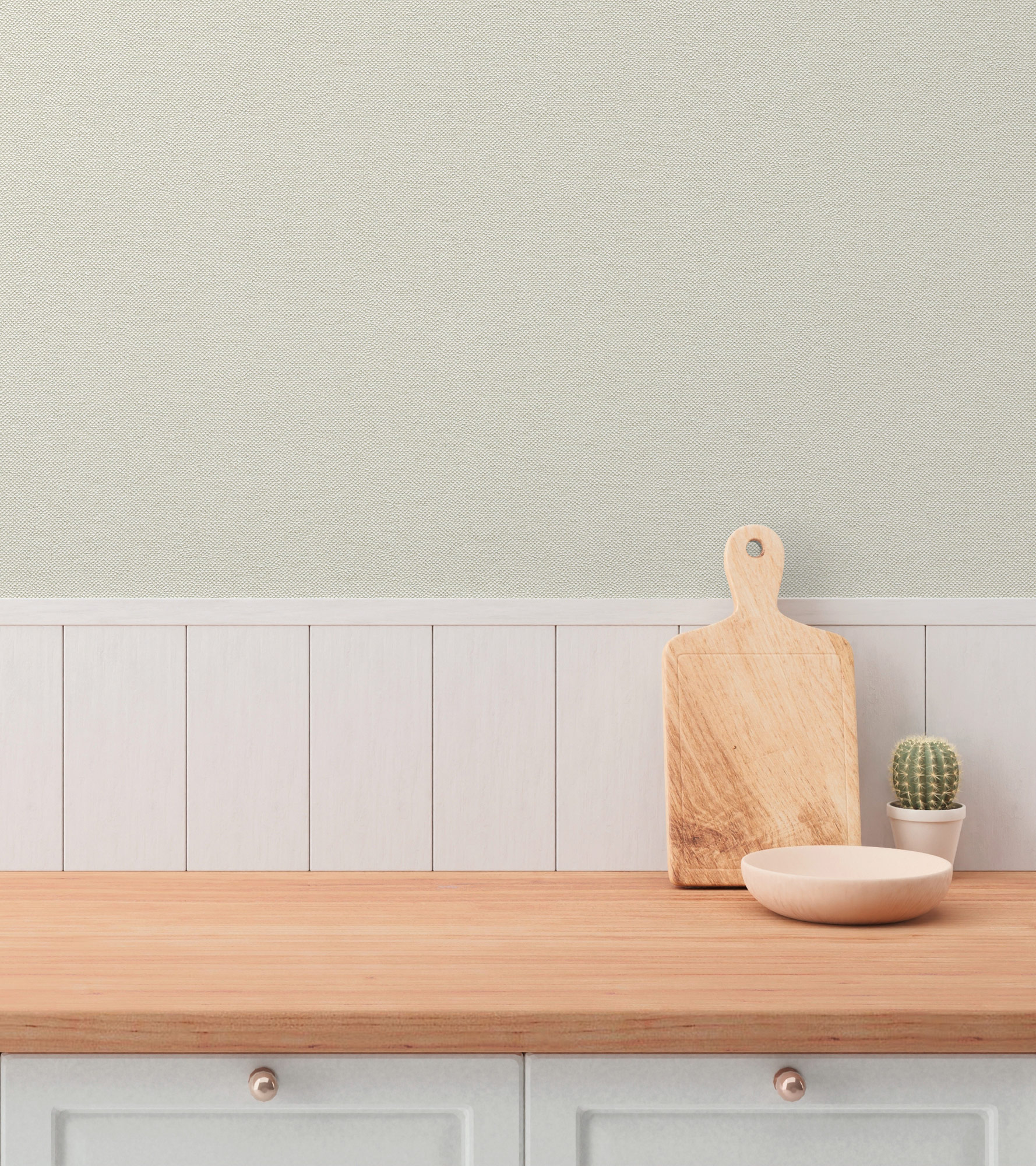 AS Vliestapete Hygge 3 Uni Creme 790973