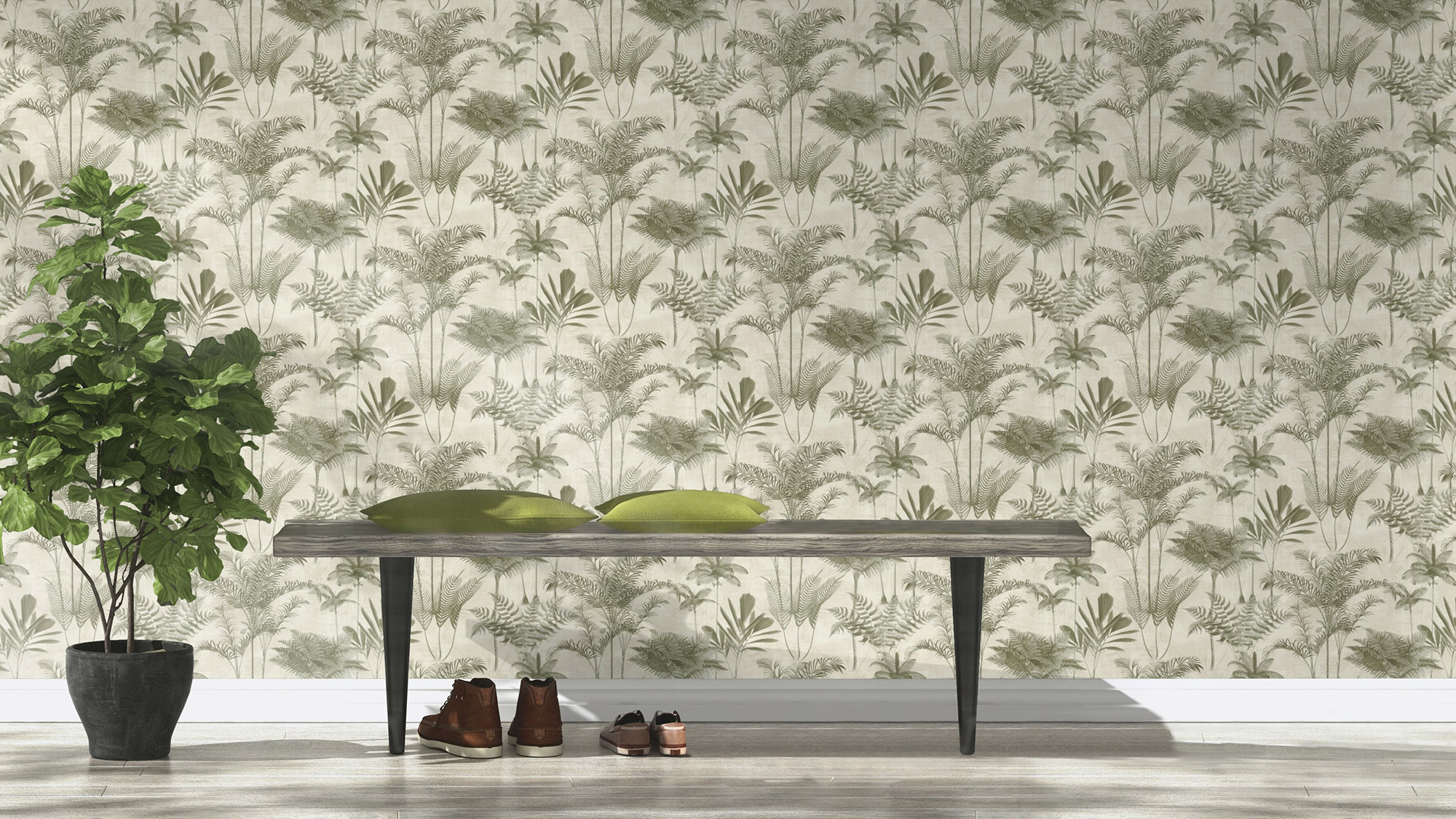 Rasch Vliestapete Lirico Botanisch 555141
