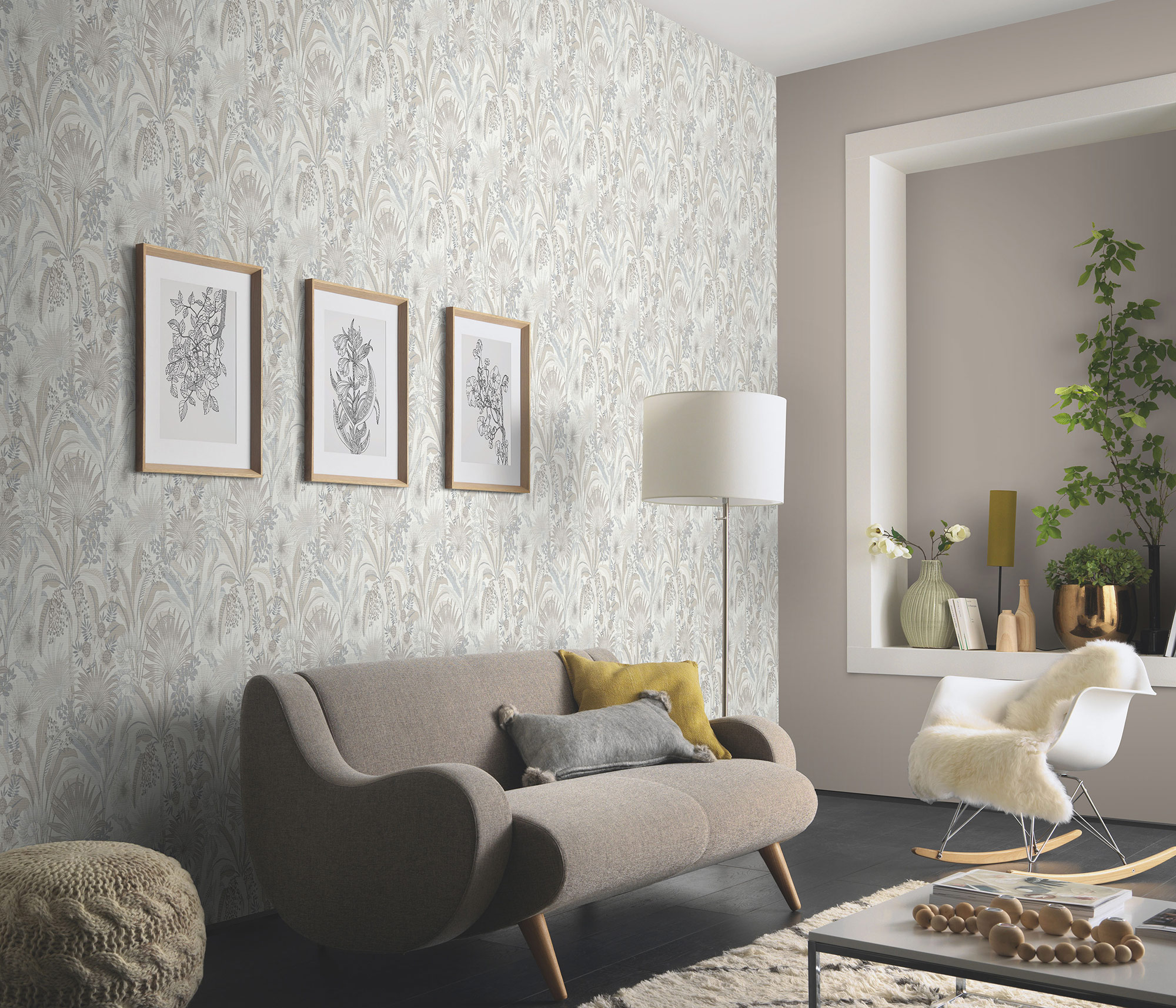 Erismann Vliestapete Martinique beige 1039002