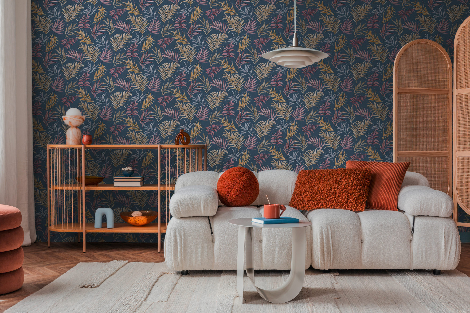 AS Vliestapete CosmoLiving Dschungel Blau 791085