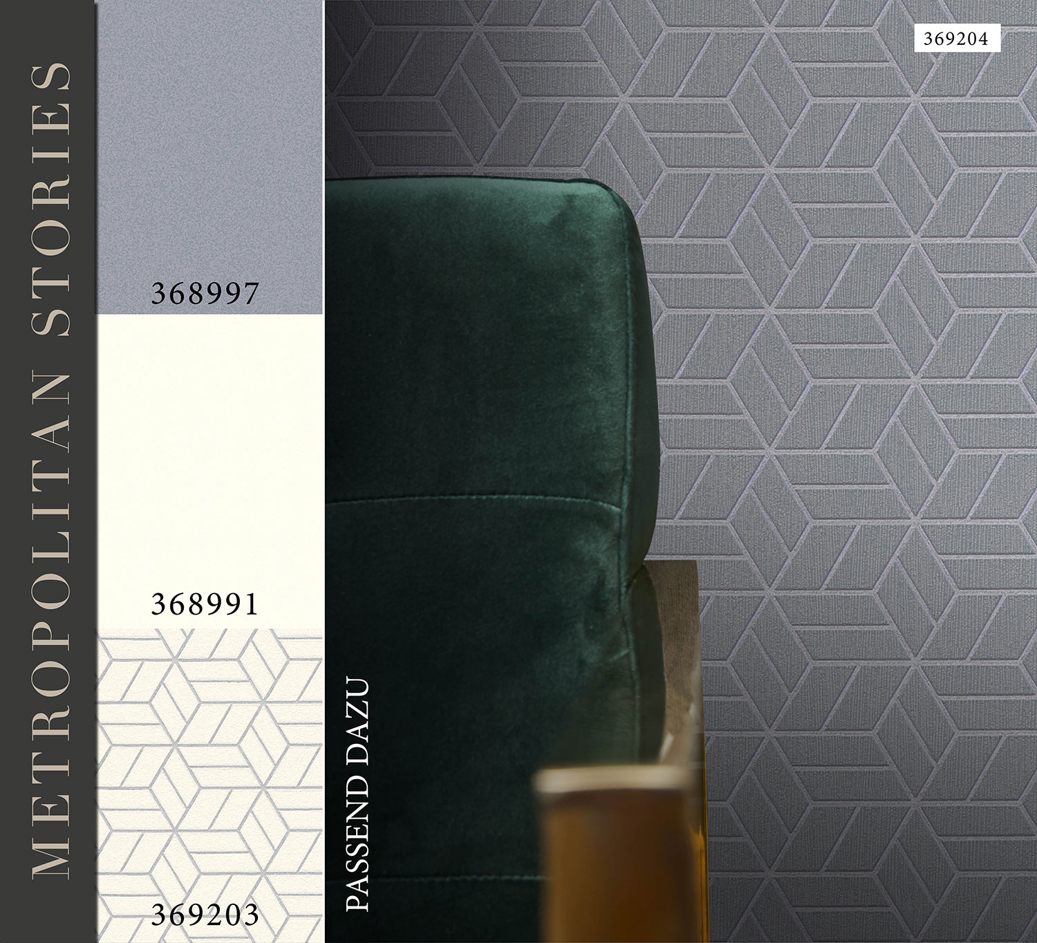 AS Vliestapete Metropolitan Stories Geometrisch 369204