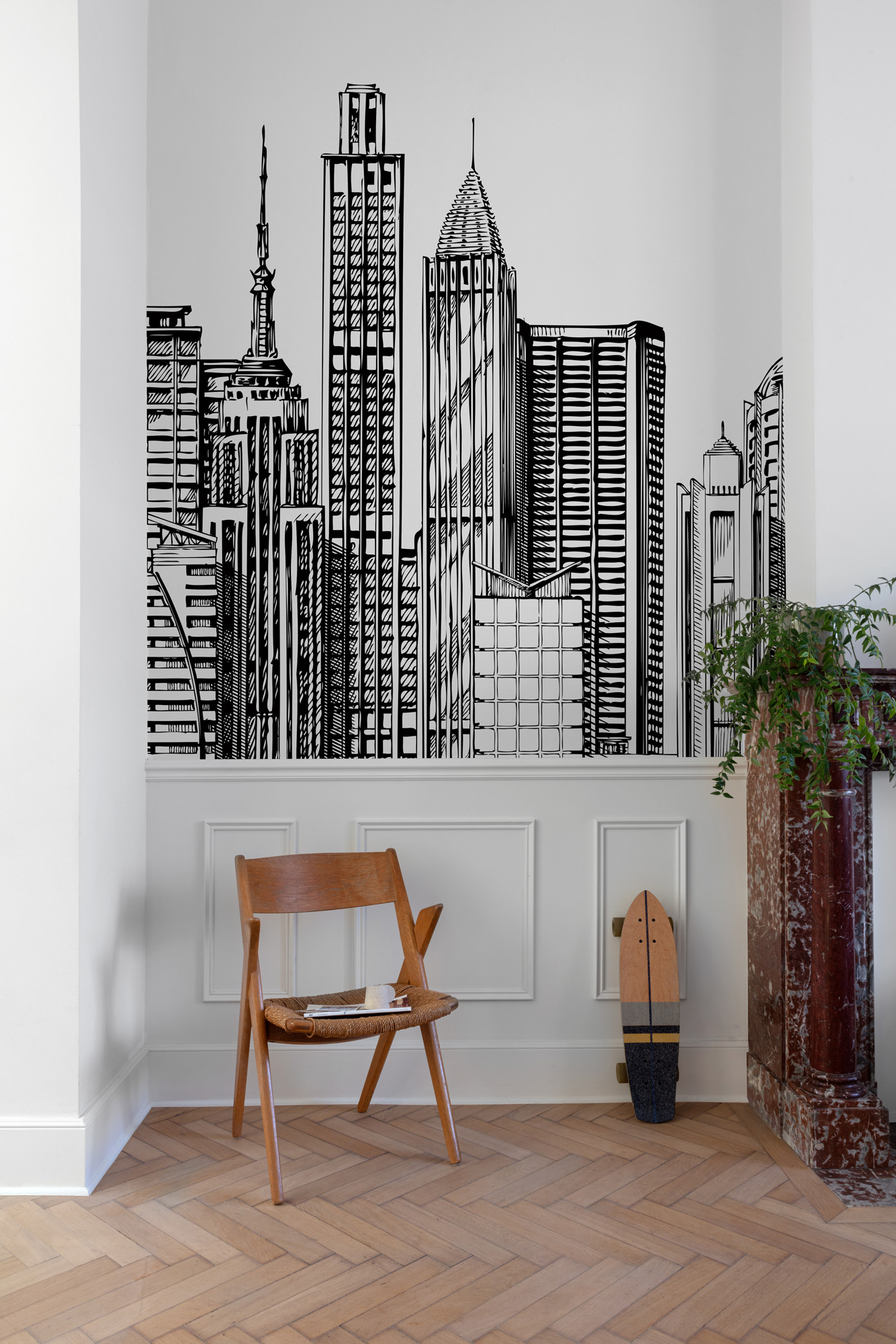 Grandeco Wandbild Mural Young Edition ML4001