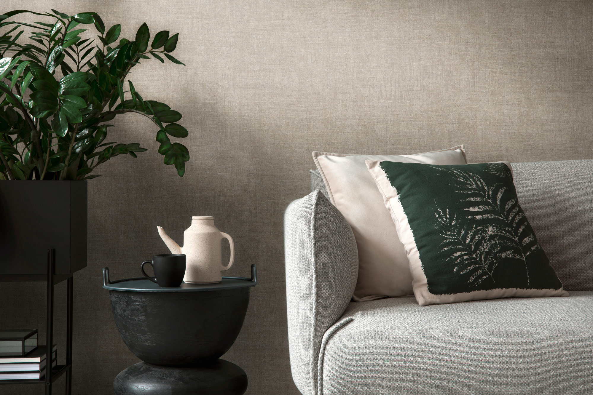 AS Vliestapete History of Art 2 Struktur Braun 322616