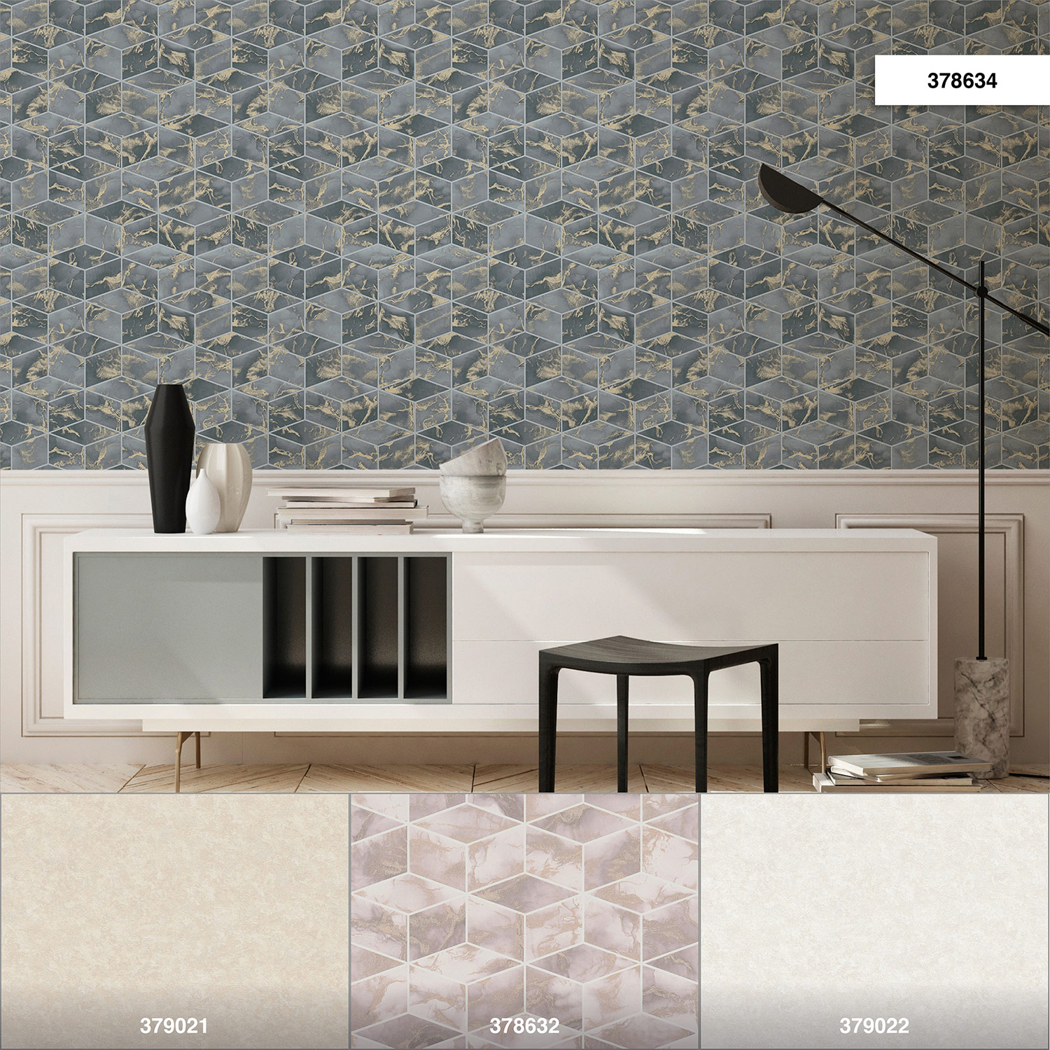 AS Vliestapete Metropolitan Stories 2 Geometrisch 378634