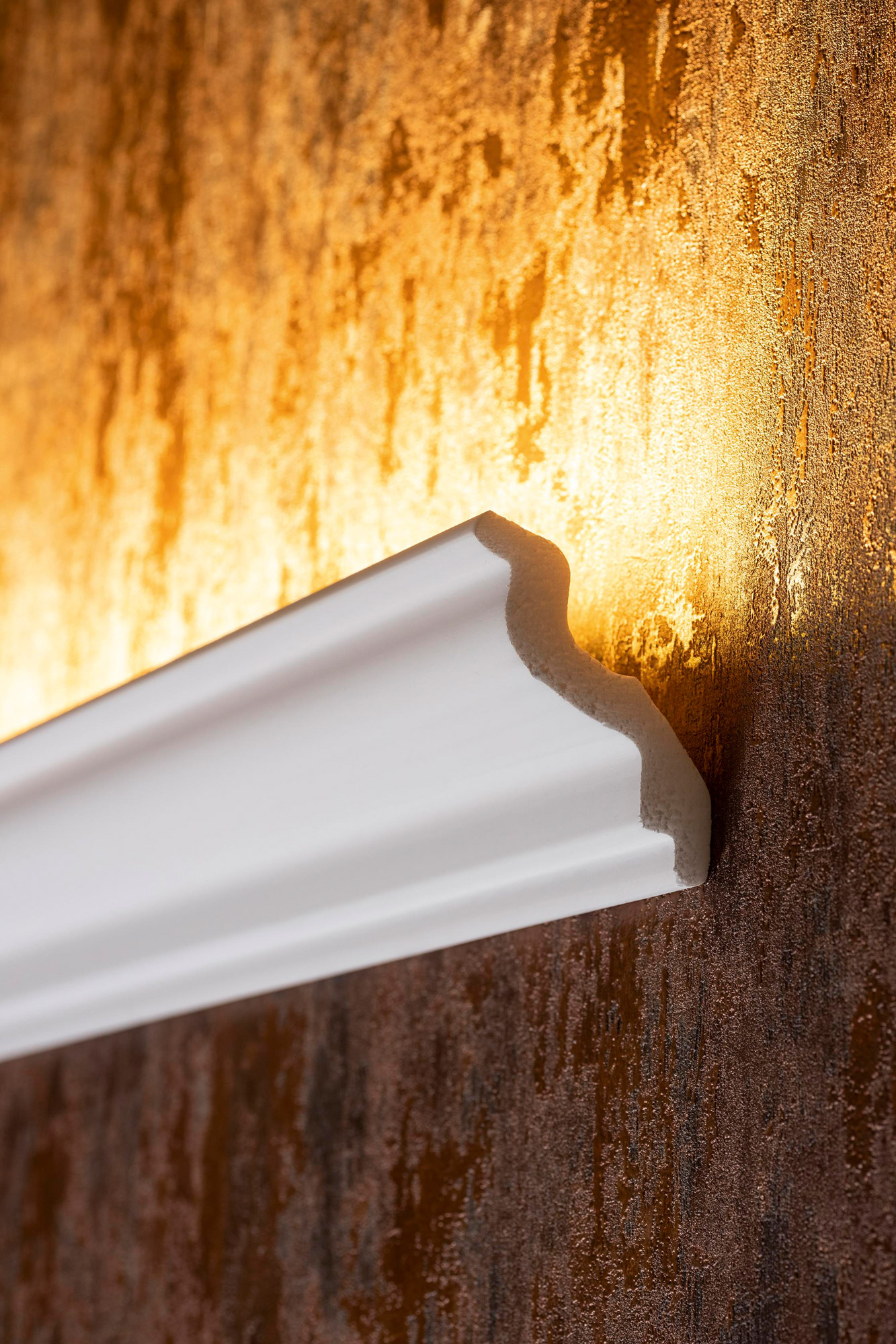 Homestar Stuckleiste Styropor Zierleiste M 100 | weiss