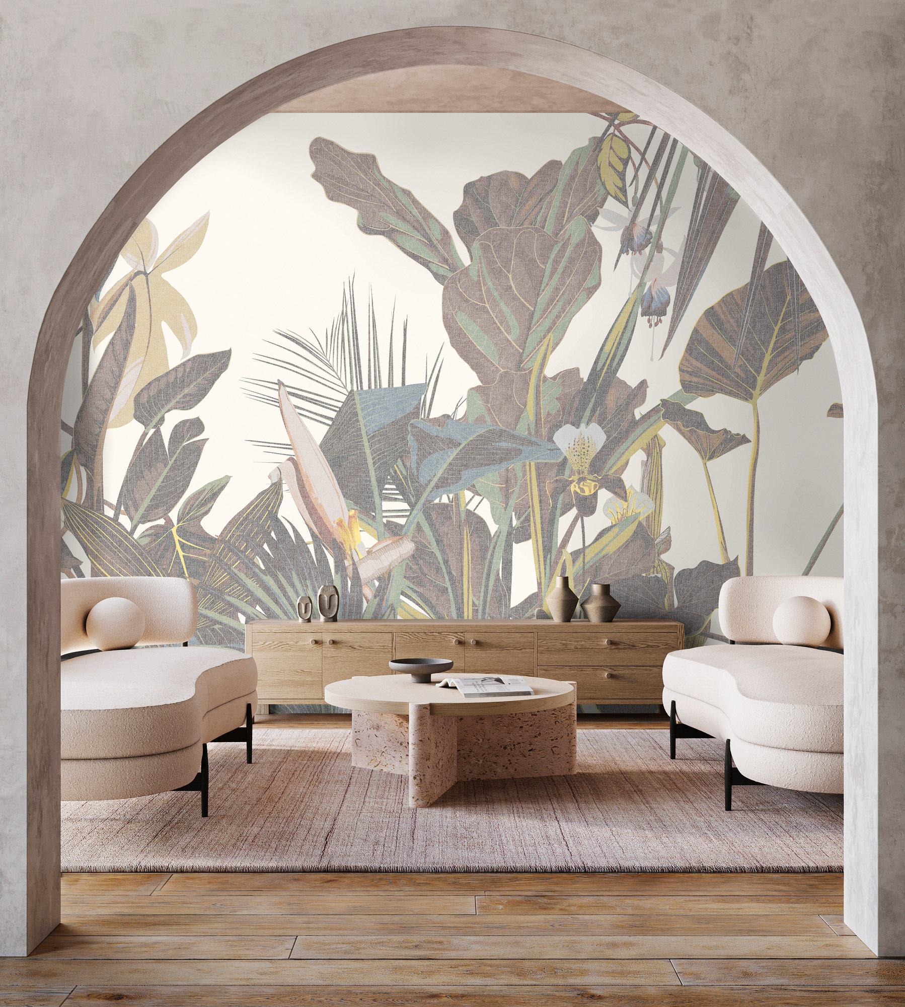 AS Fototapete Walls by Patel 5 Pflanzen Grün DD134639