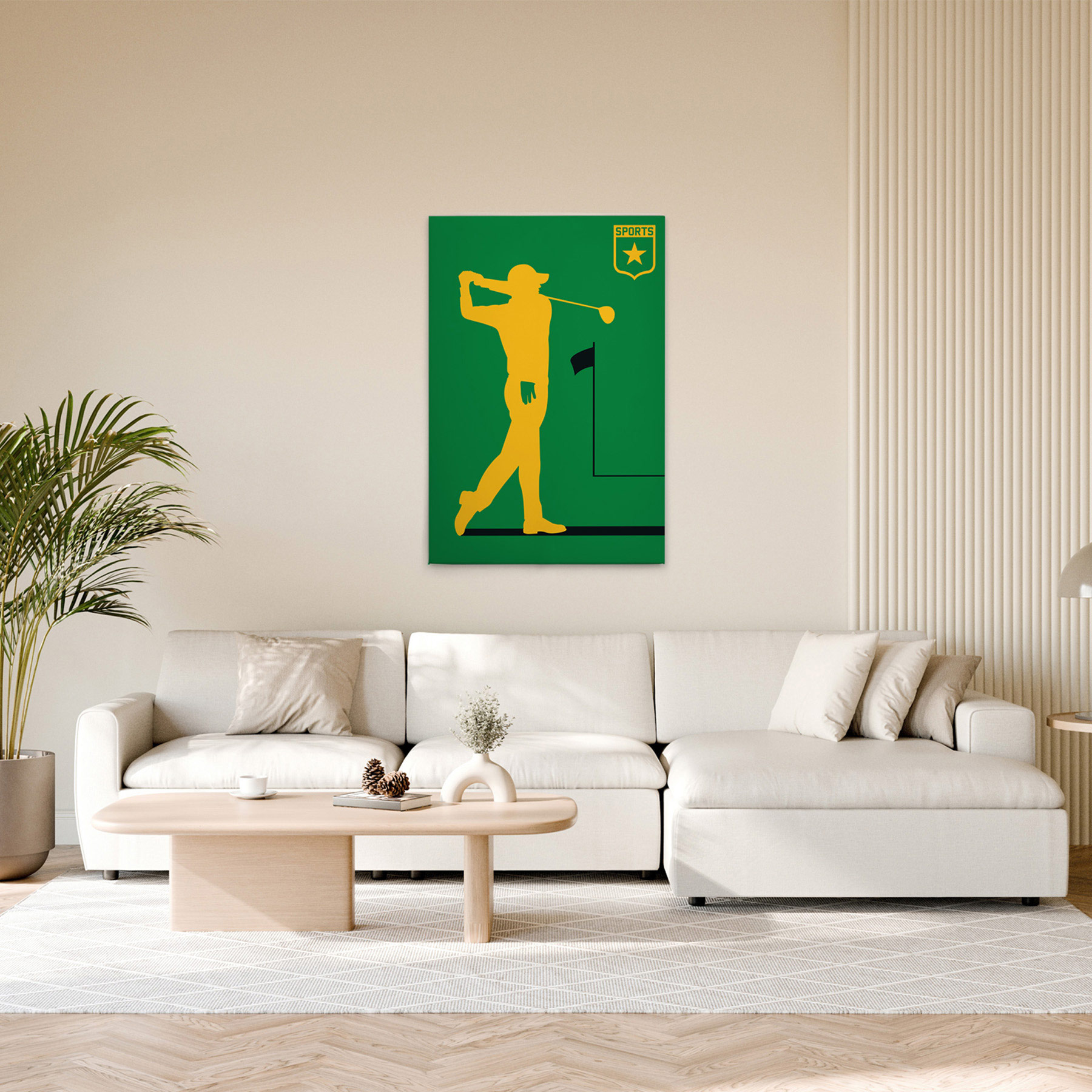 AS Leinwandbild Golfplayer DD131961