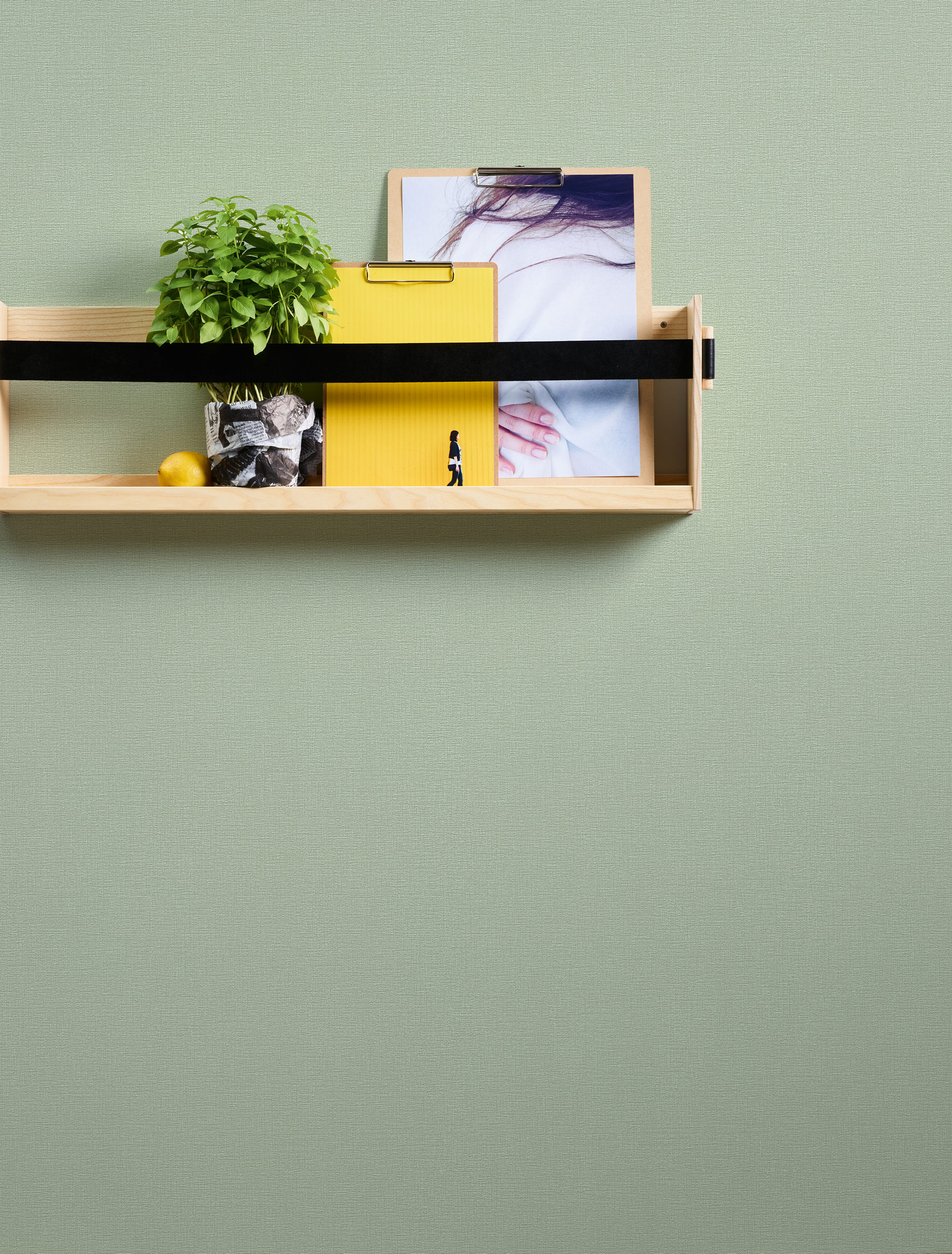 AS Vliestapete Casual Living Grün Unitapete 367136