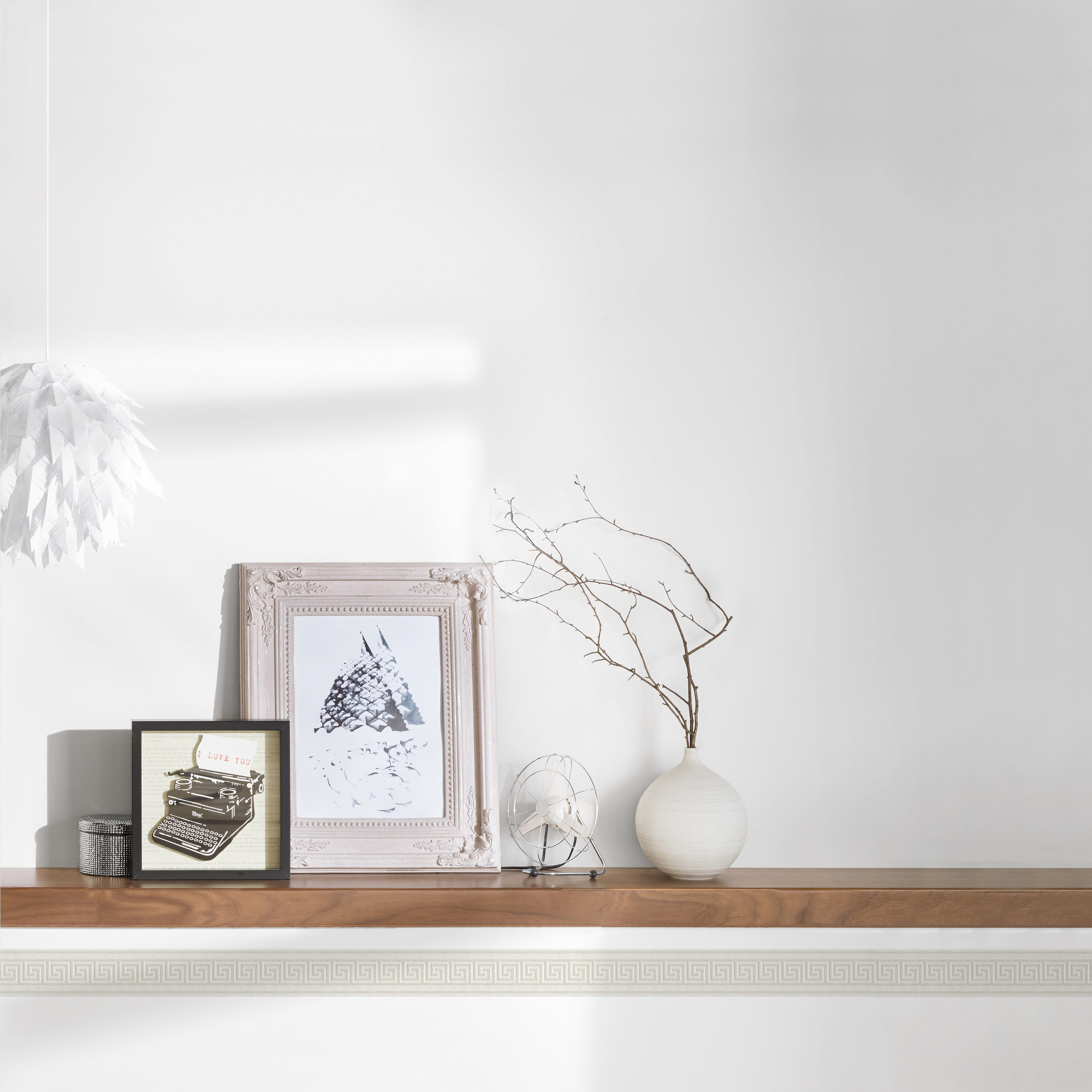 AS Borte Only Borders 11 weiss metallic geometrisch 895912