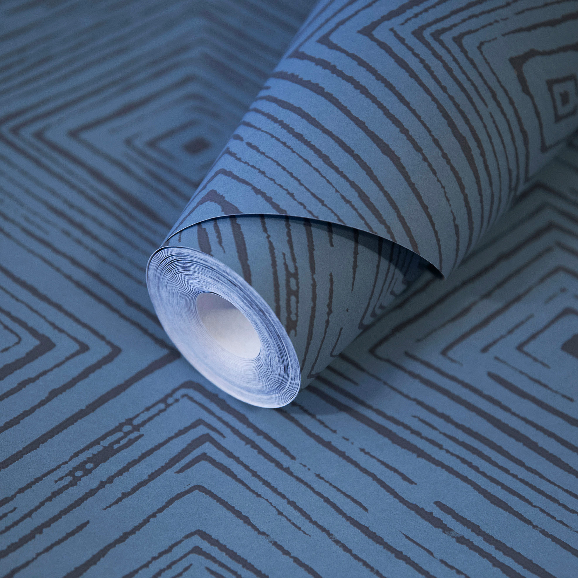 Hohenberger Vliestapete Chalk Diamond Aqua 65516