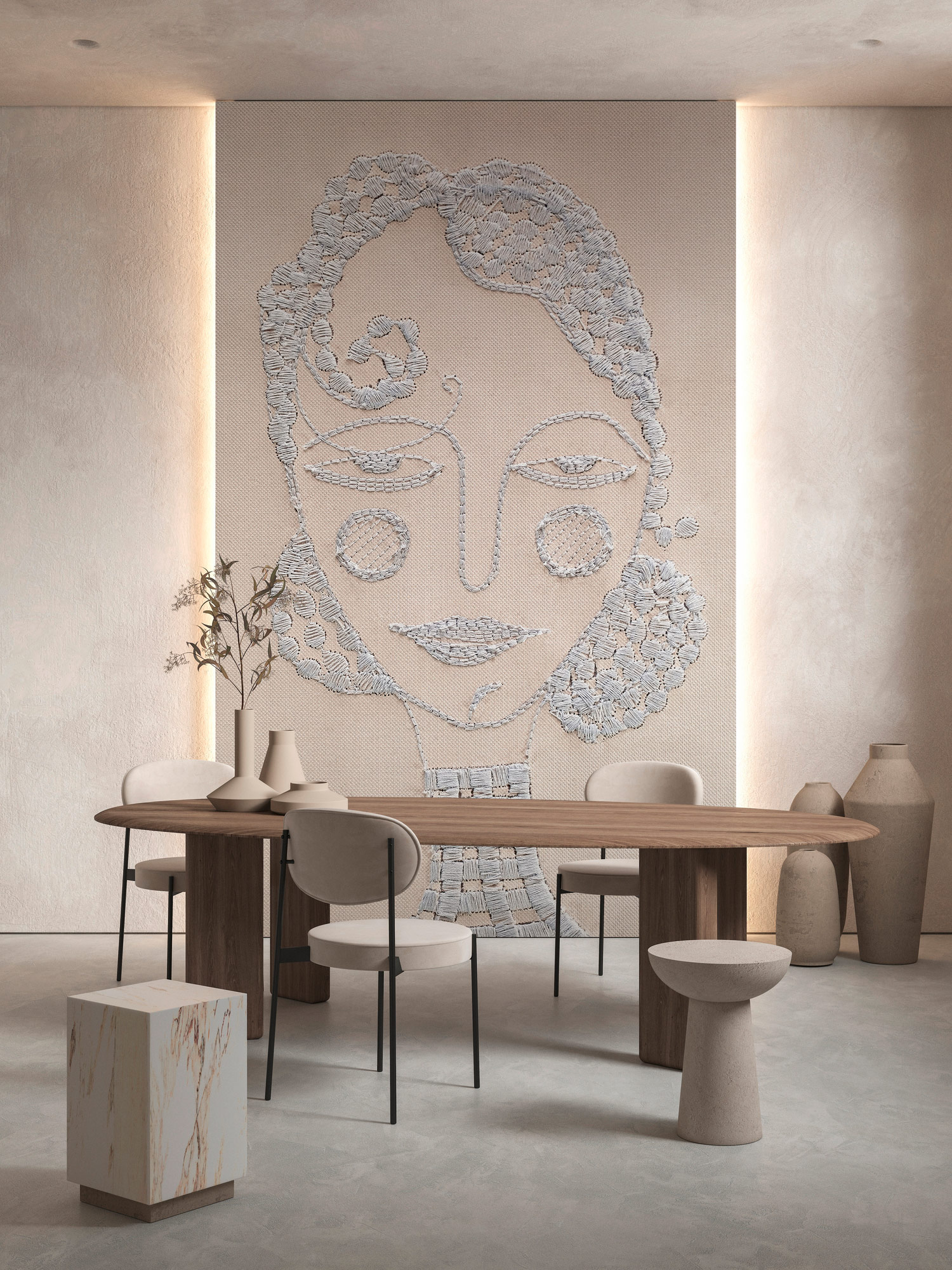 AS Fototapete Walls by Patel 5 Frau Beige DD134351