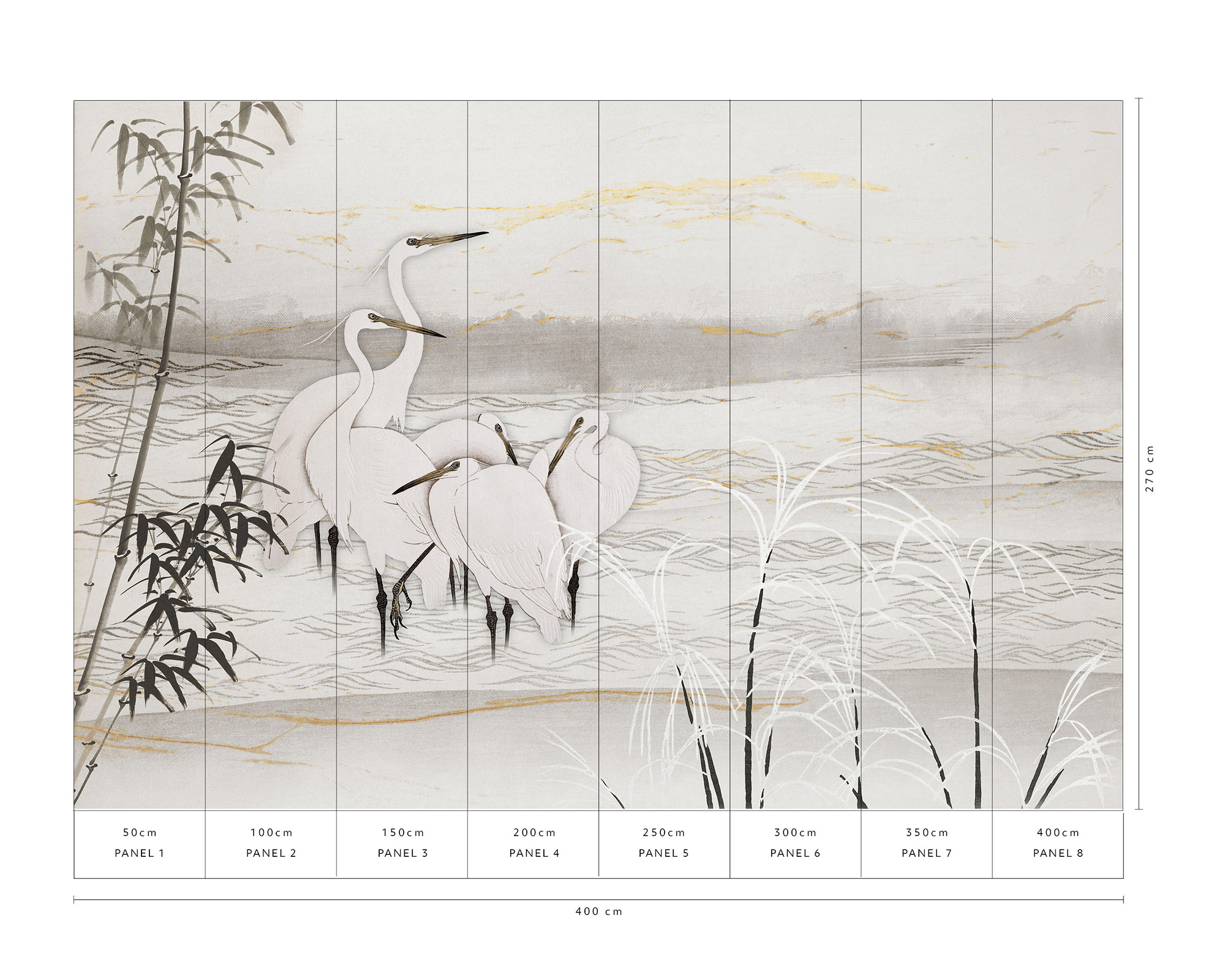 Erismann Fototapete GMK Art Edition Birds of Asia 224410