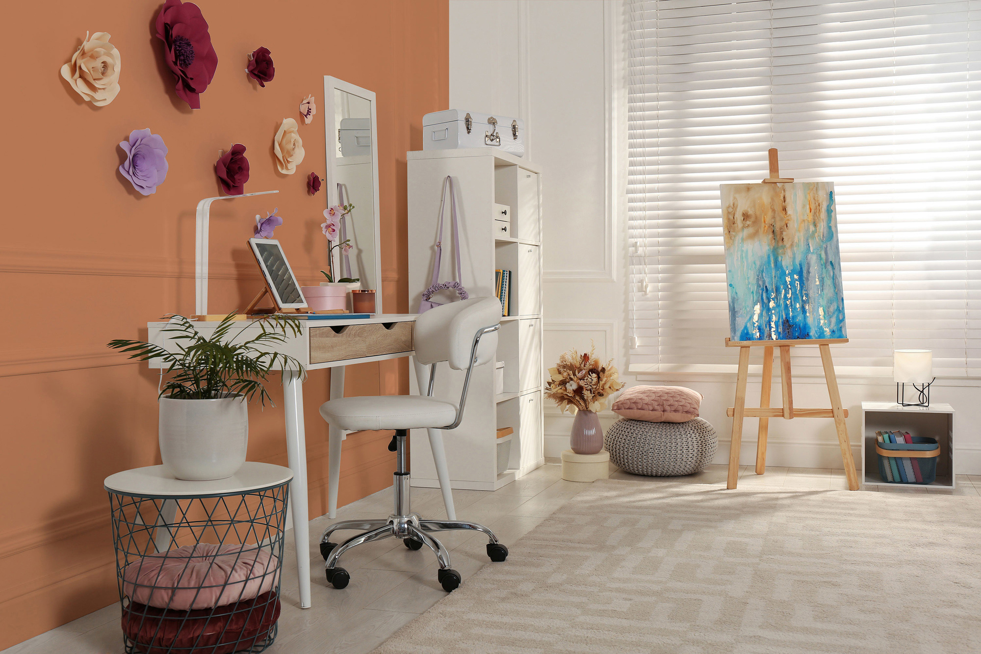 AS Premium Innenwandfarbe Puro c9002 dusty orange 1 L