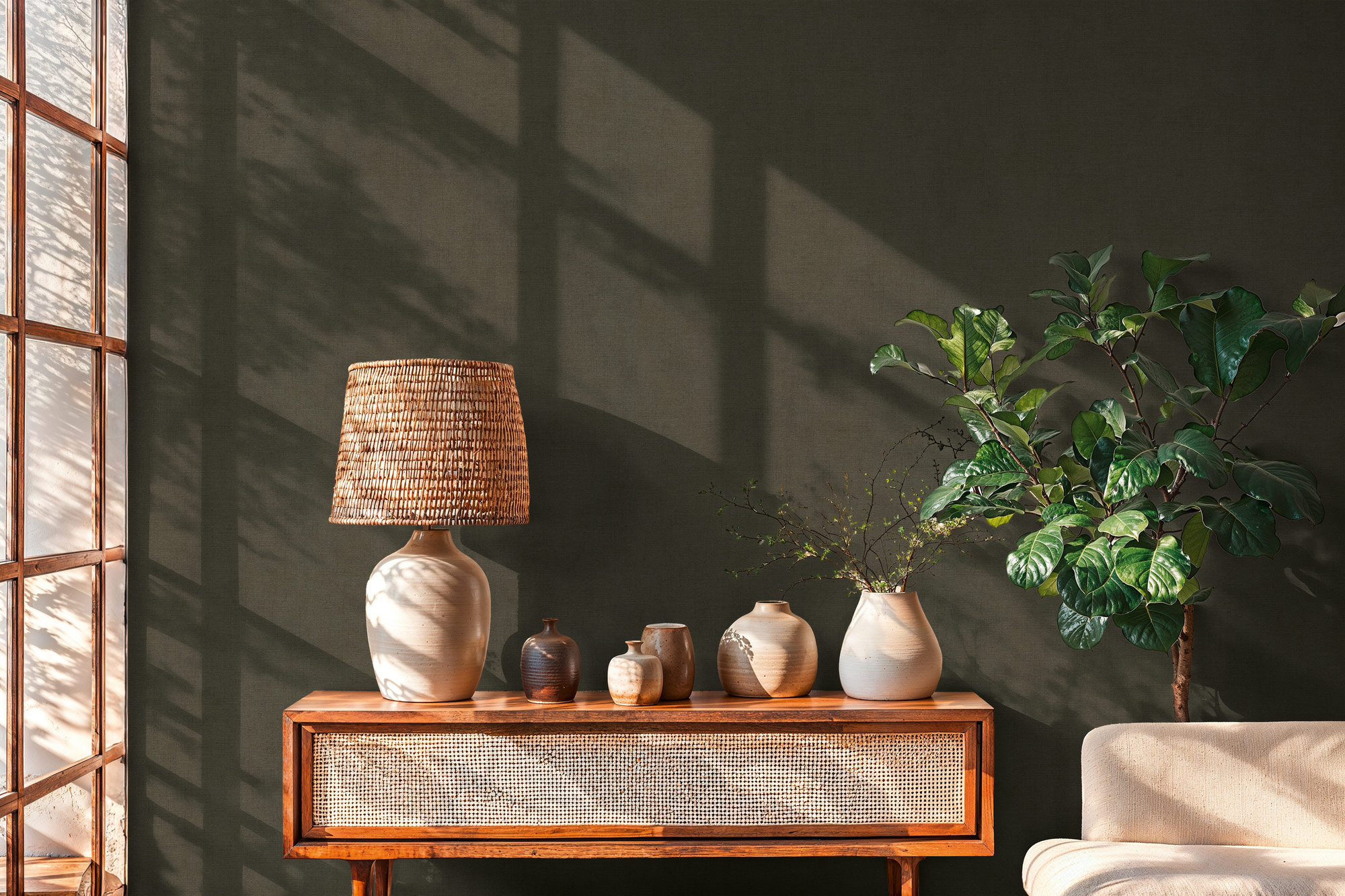 AS Vliestapete PintWalls 3 Unitapete Schwarz 791664