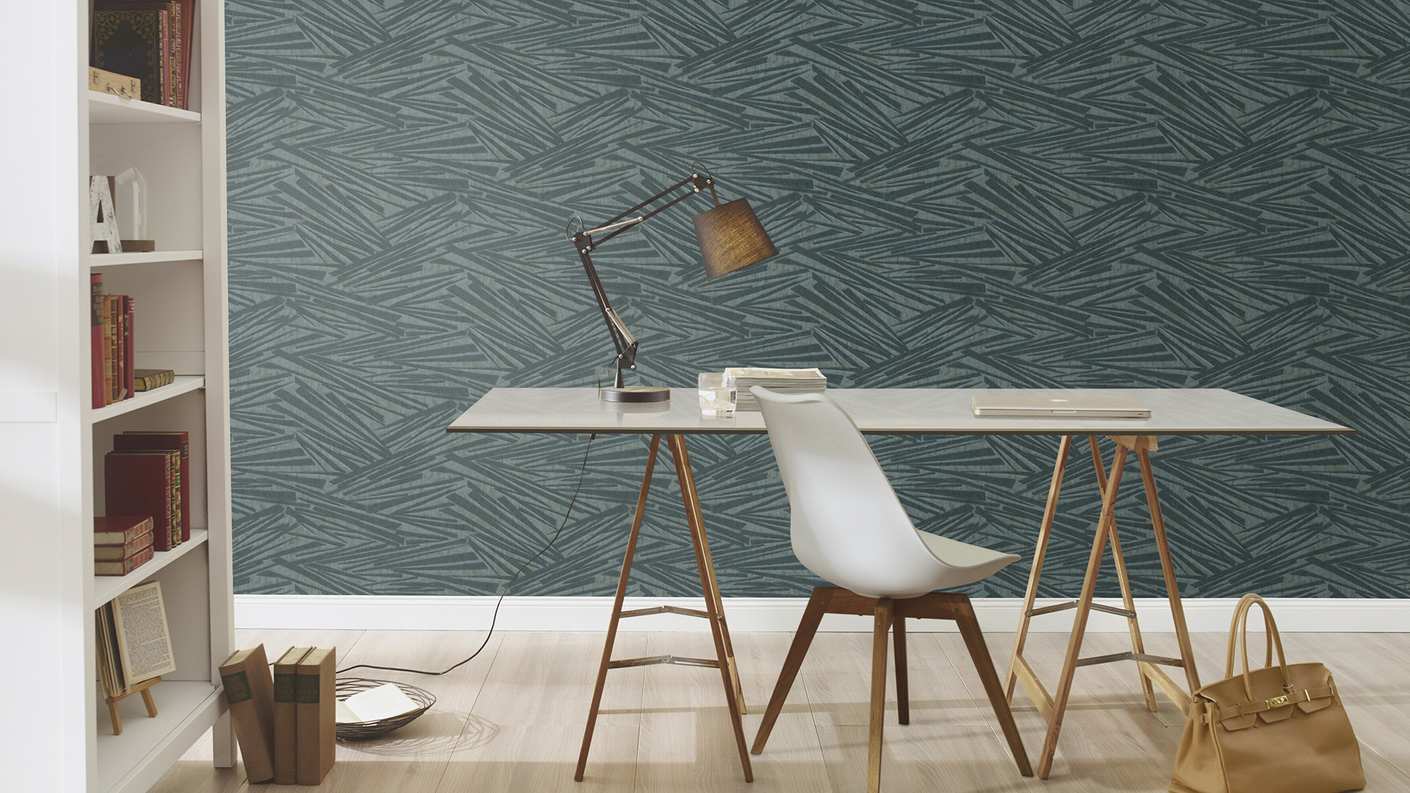 Rasch Vliestapete Sky Lounge Glanz metallic 608359