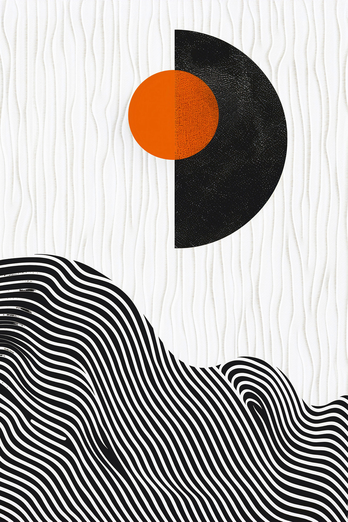 AS Leinwandbild Orange Sun DD132915