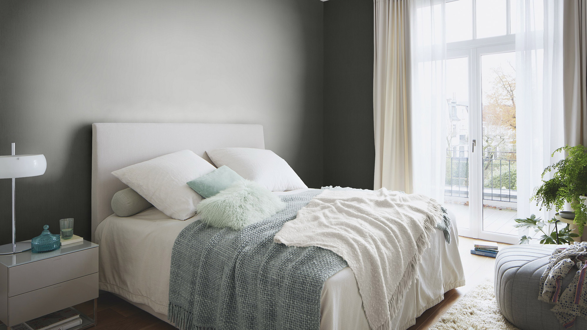 Rasch Vliestapete Indian Style Textilstruktur Uni 746198