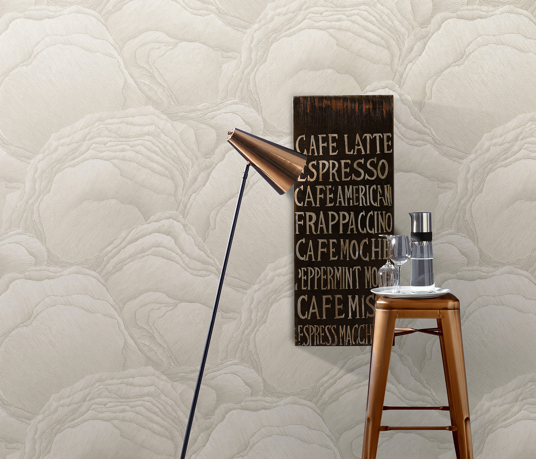 Erismann Vliestapete Focus creme 1029814