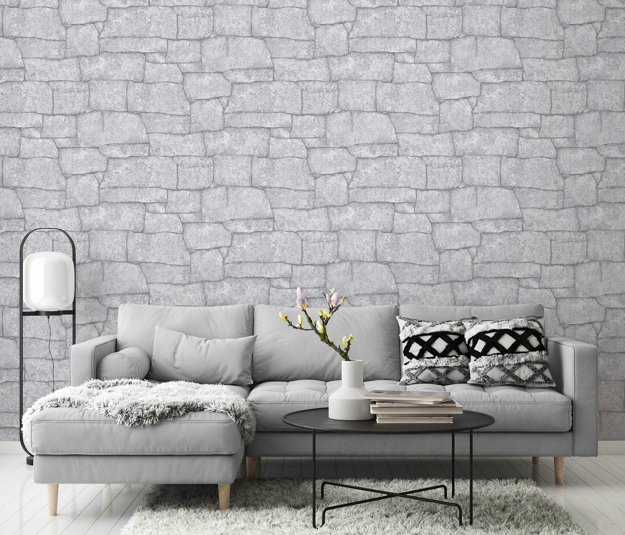 Erismann Vliestapete Focus grau 1029731