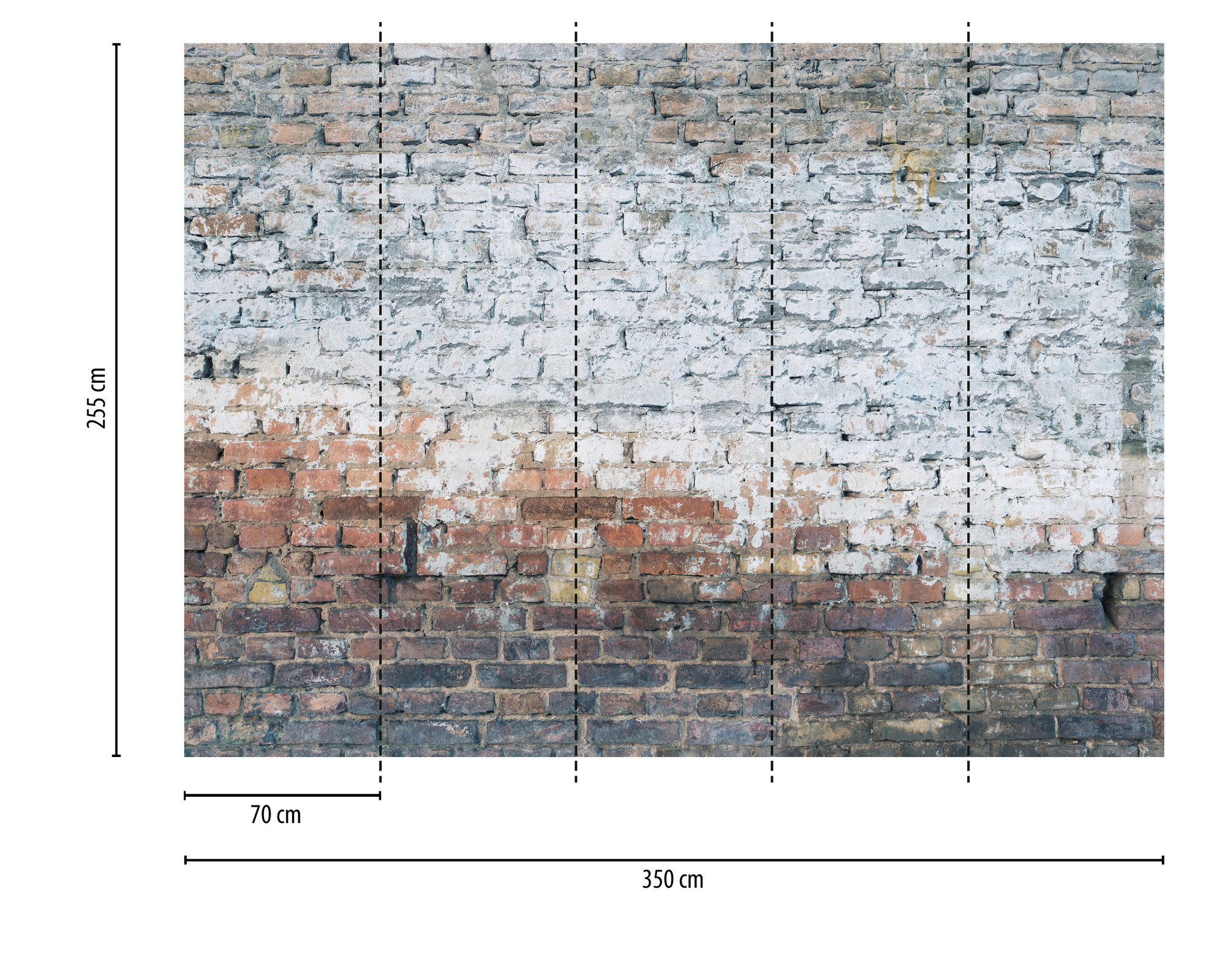 AS Fototapete Designwalls 2 Backstein Stein DD123656