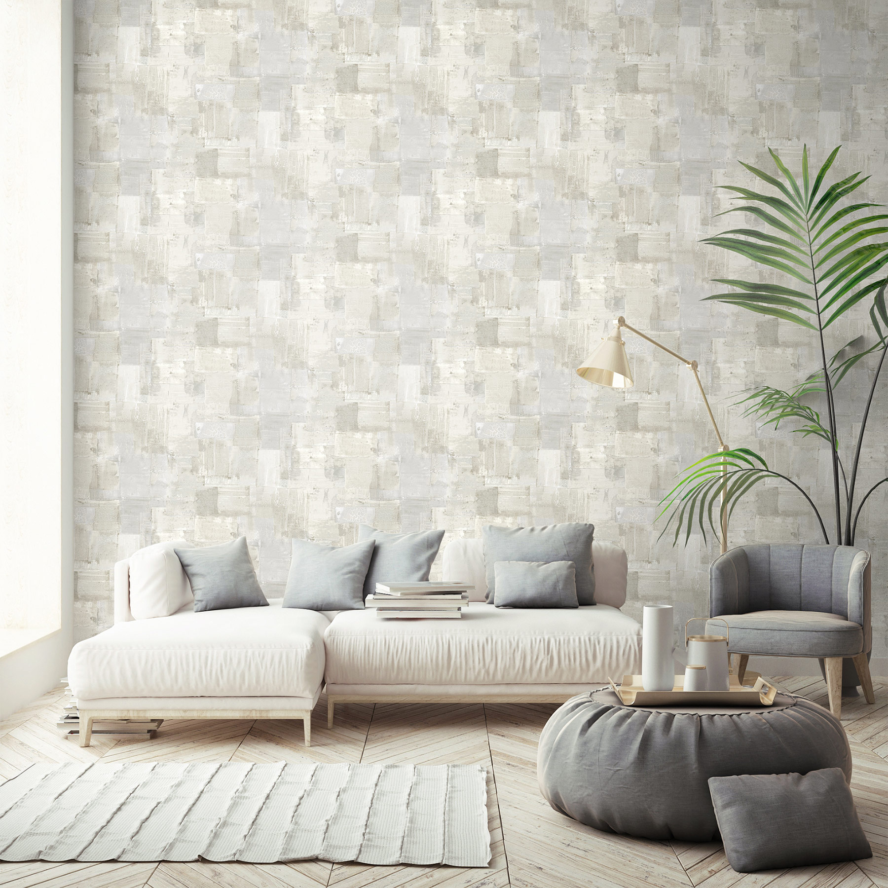 Hohenberger Vliestapete Divino Herkules Ivory White 65292