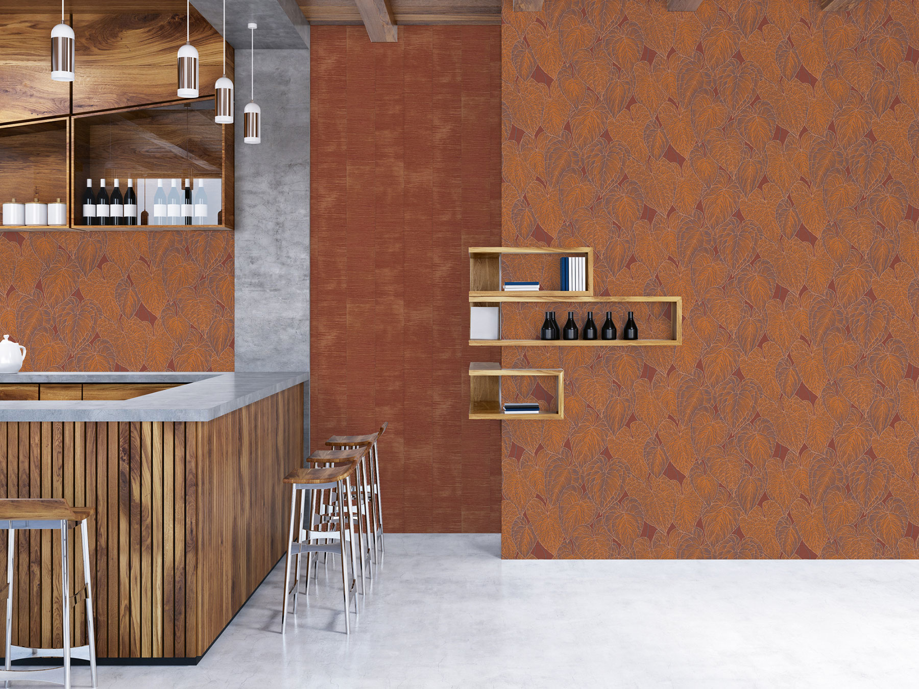 AS Vliestapete Daniel Hechter 7 Floral Rot 781284