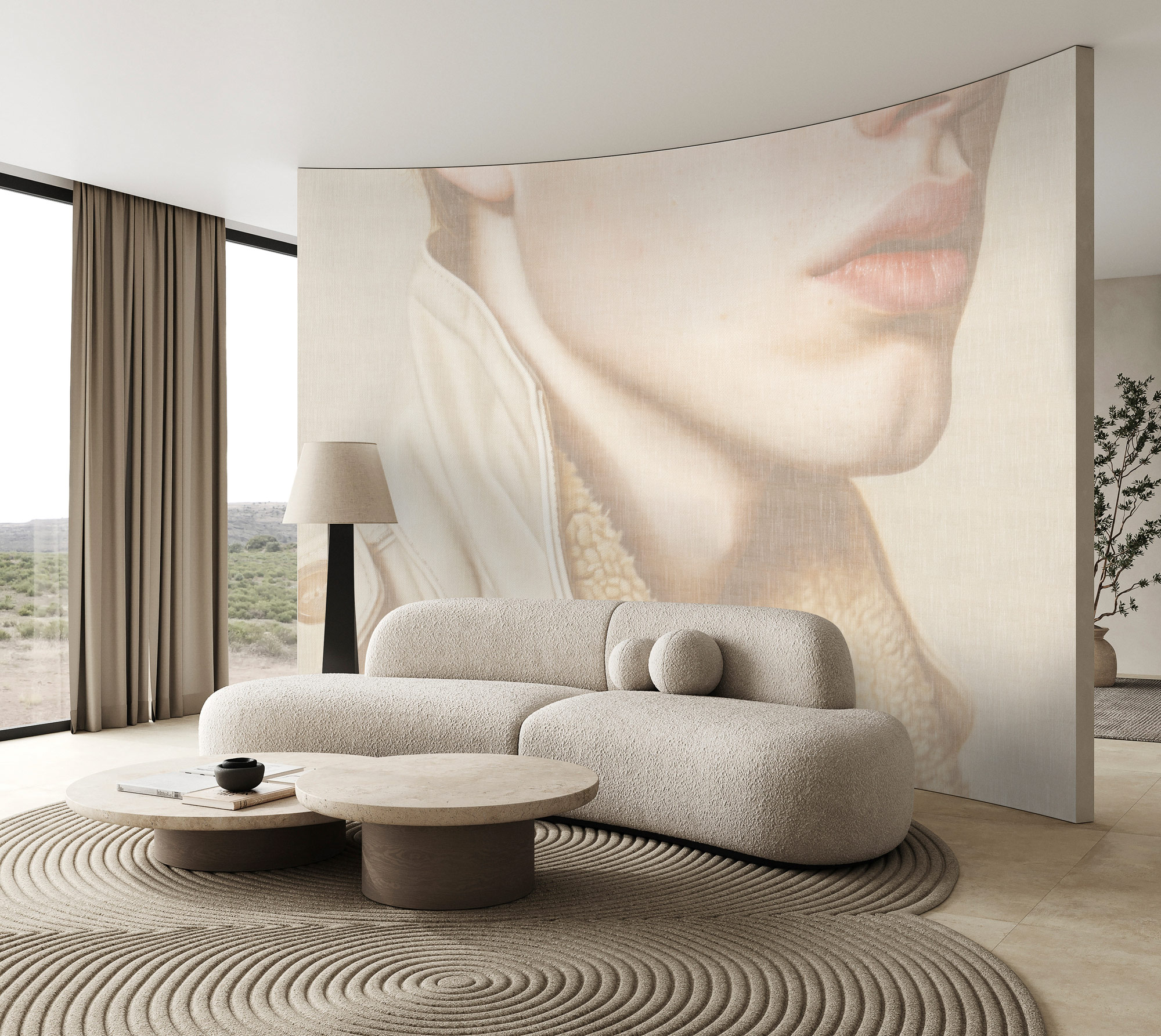 AS Fototapete Walls by Patel 5 Porträt Beige DD134735