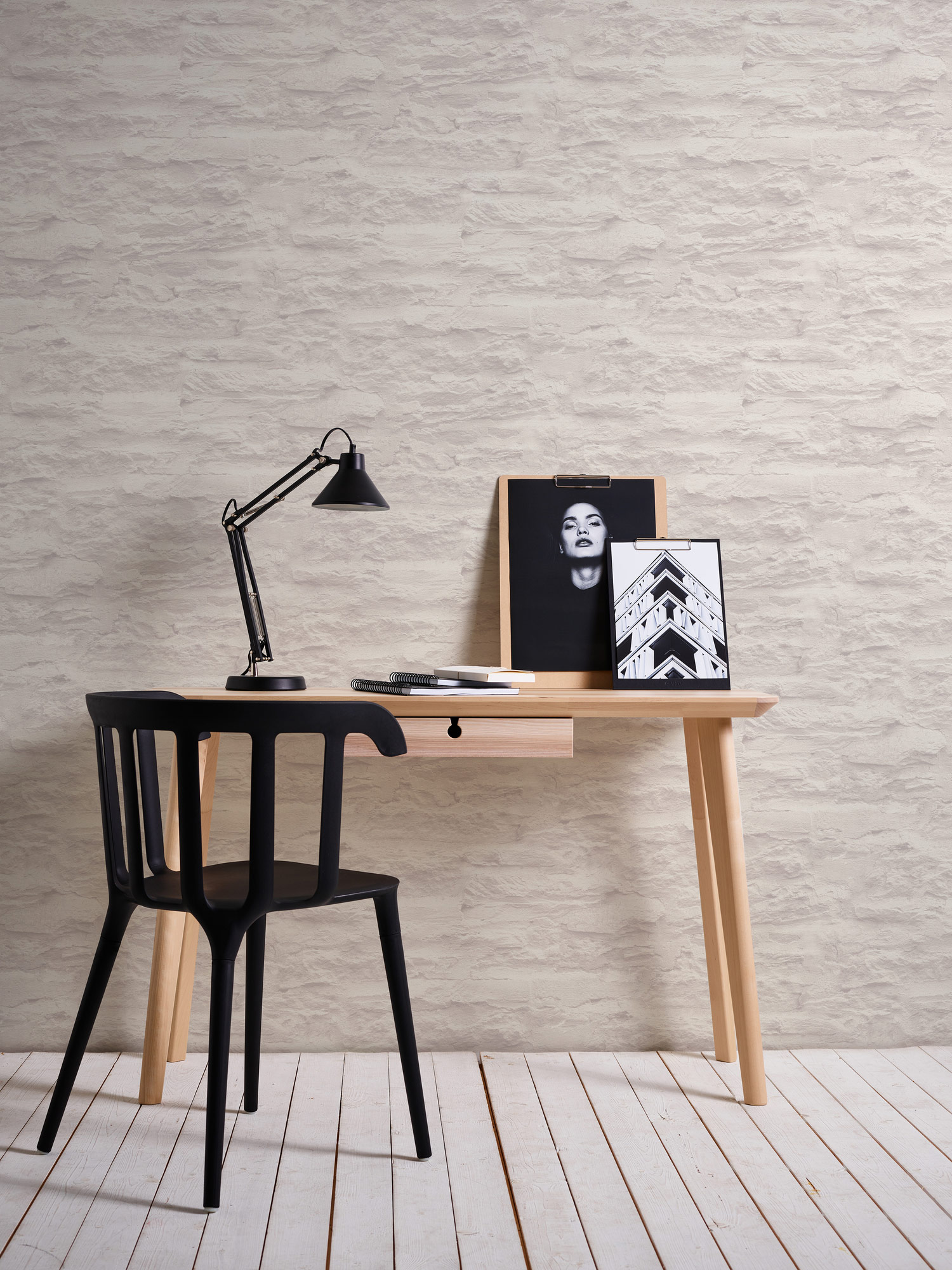 AS Vliestapete Elements 2 Steintapete Creme 959083