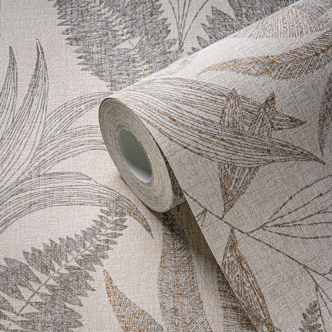 Livingwalls Vliestapete Stories of Life Floral Beige 396545