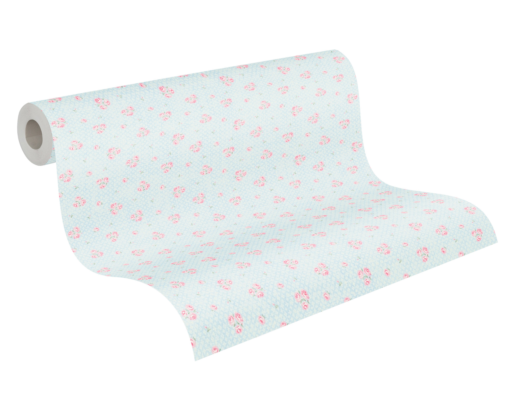 AS Vliestapete Maison Charme Blümchen blau 390671