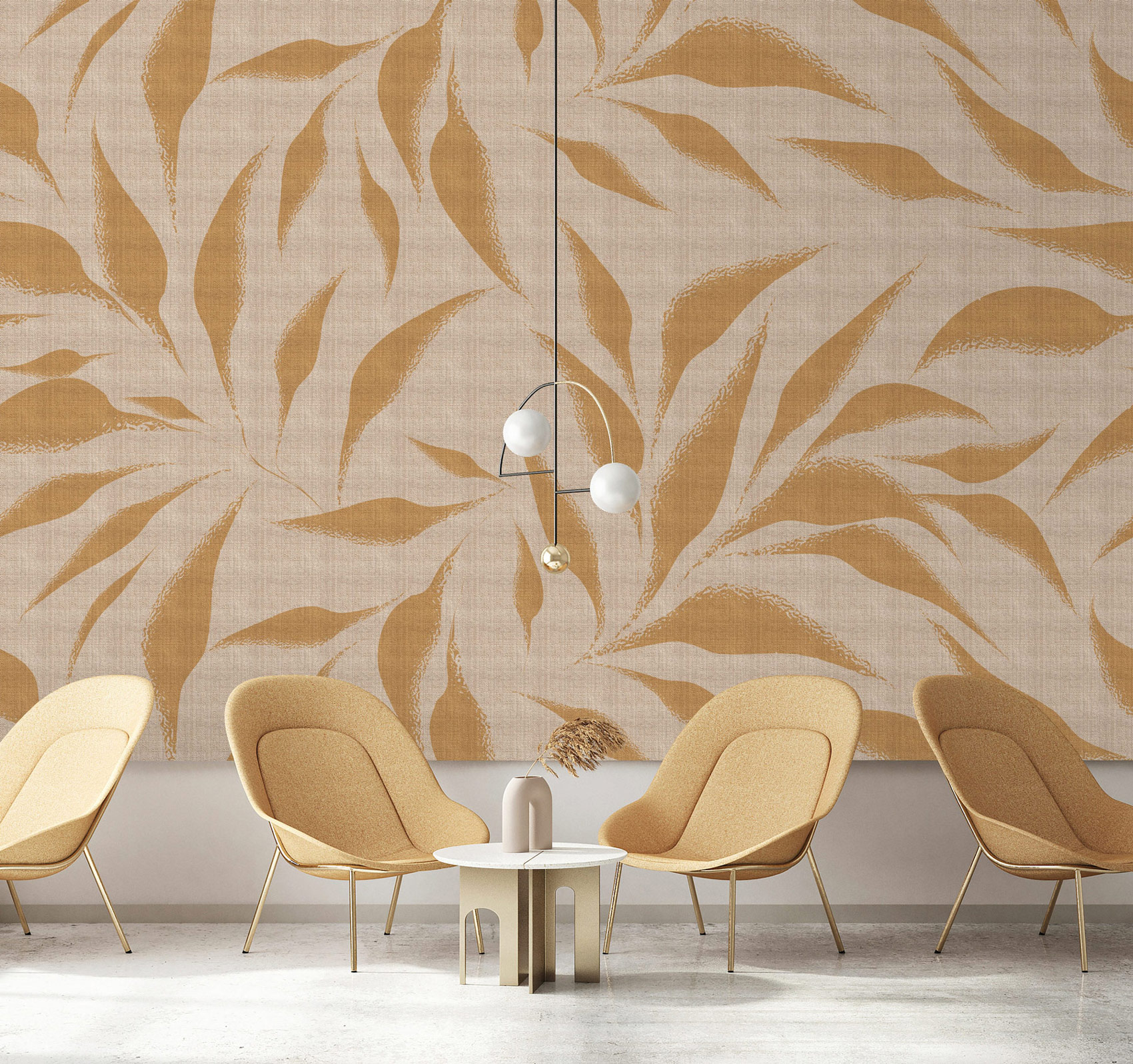 AS Fototapete Walls by Patel 5 Pflanzen Orange DD134177