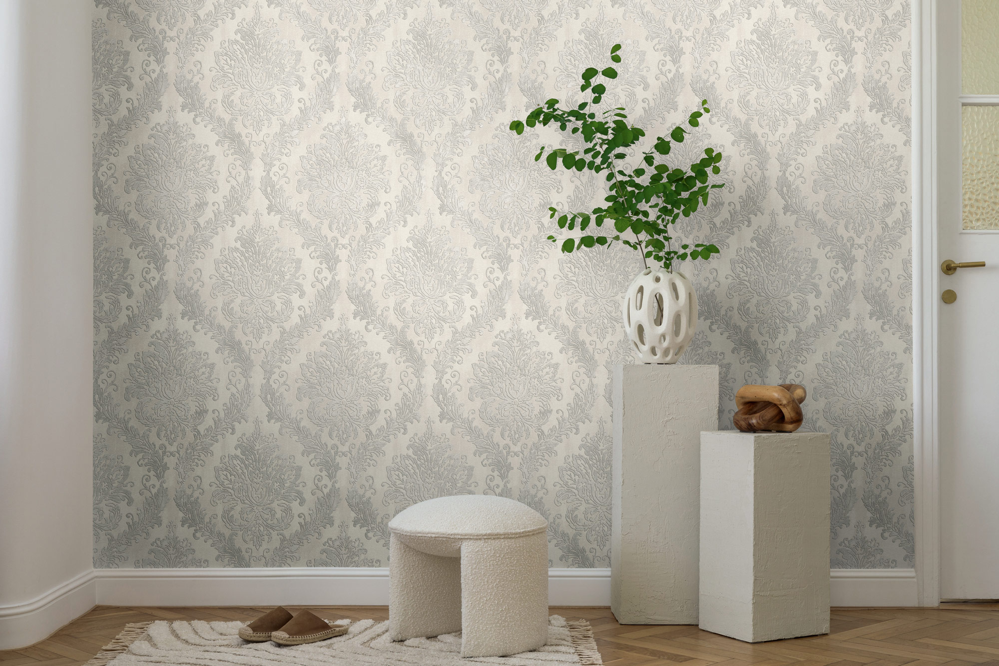 AS Vliestapete History of Art 2 Ornament Beige 790494