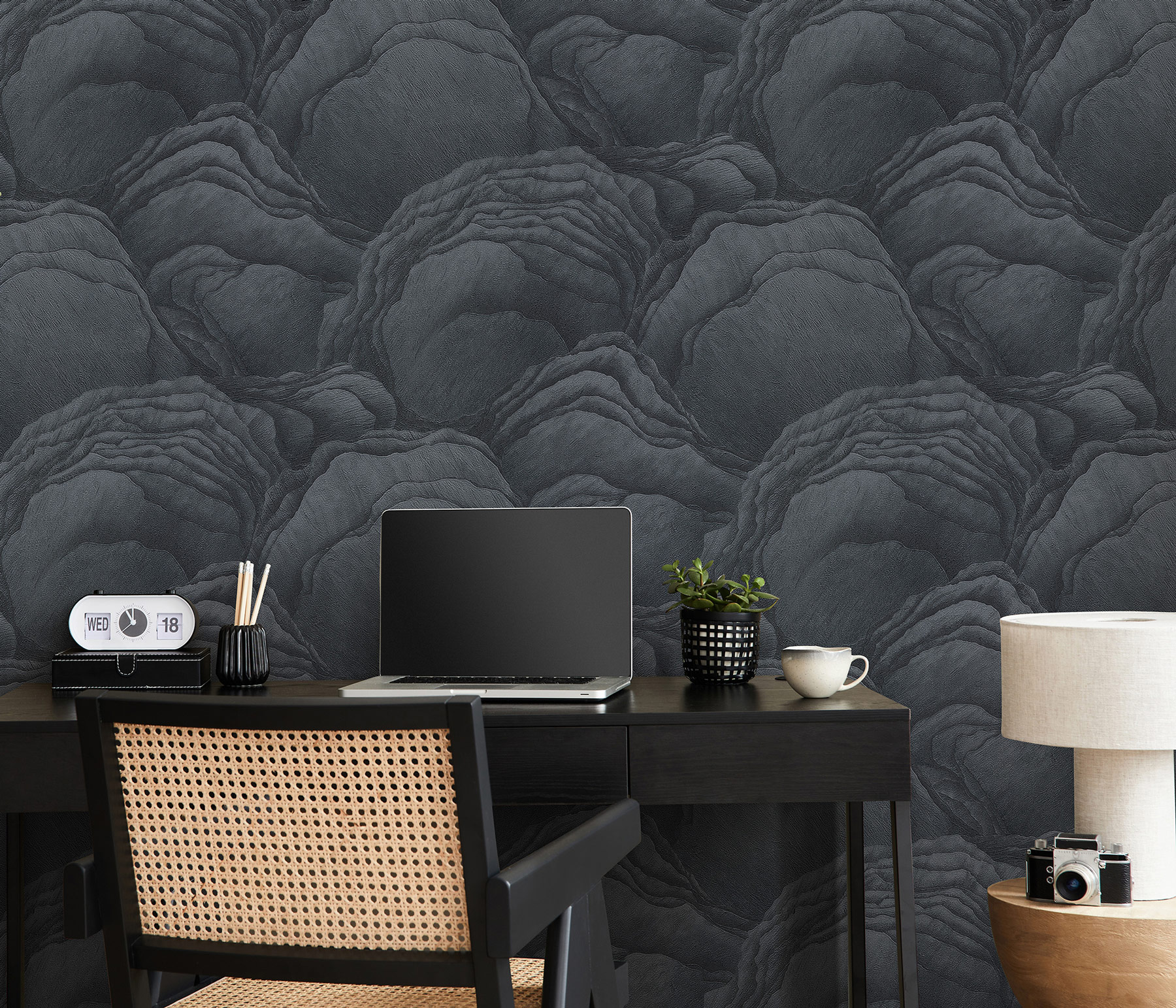 Erismann Vliestapete Focus schwarz 1029815