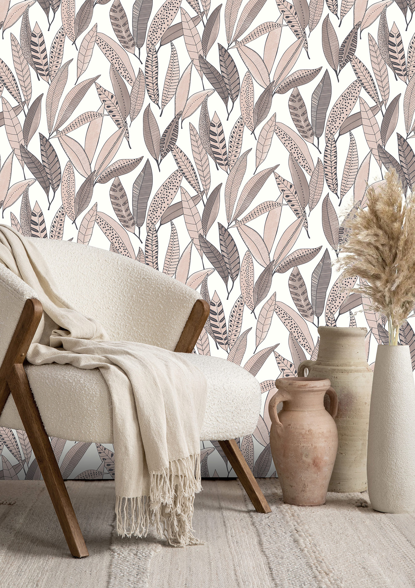 Rasch Vliestapete Symphony Rosa-Hellrosa 865622