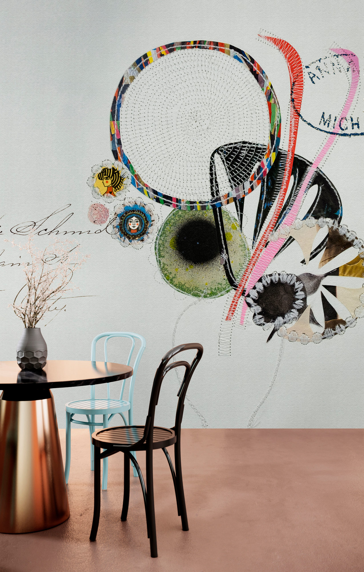 AS Fototapete Walls by Patel 5 Brief Grau DD134369