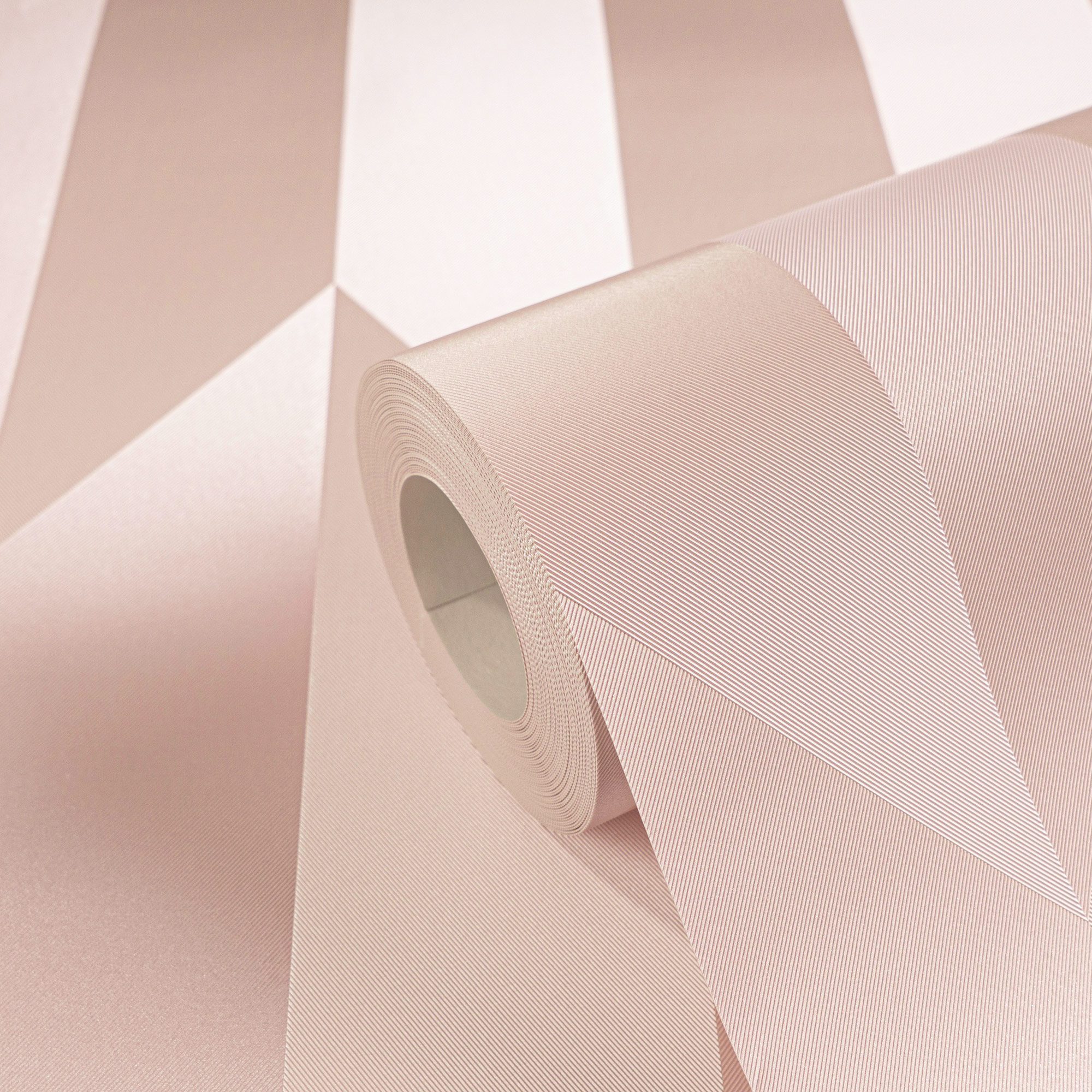 AS Vliestapete CosmoLiving 3D Rosa 790862