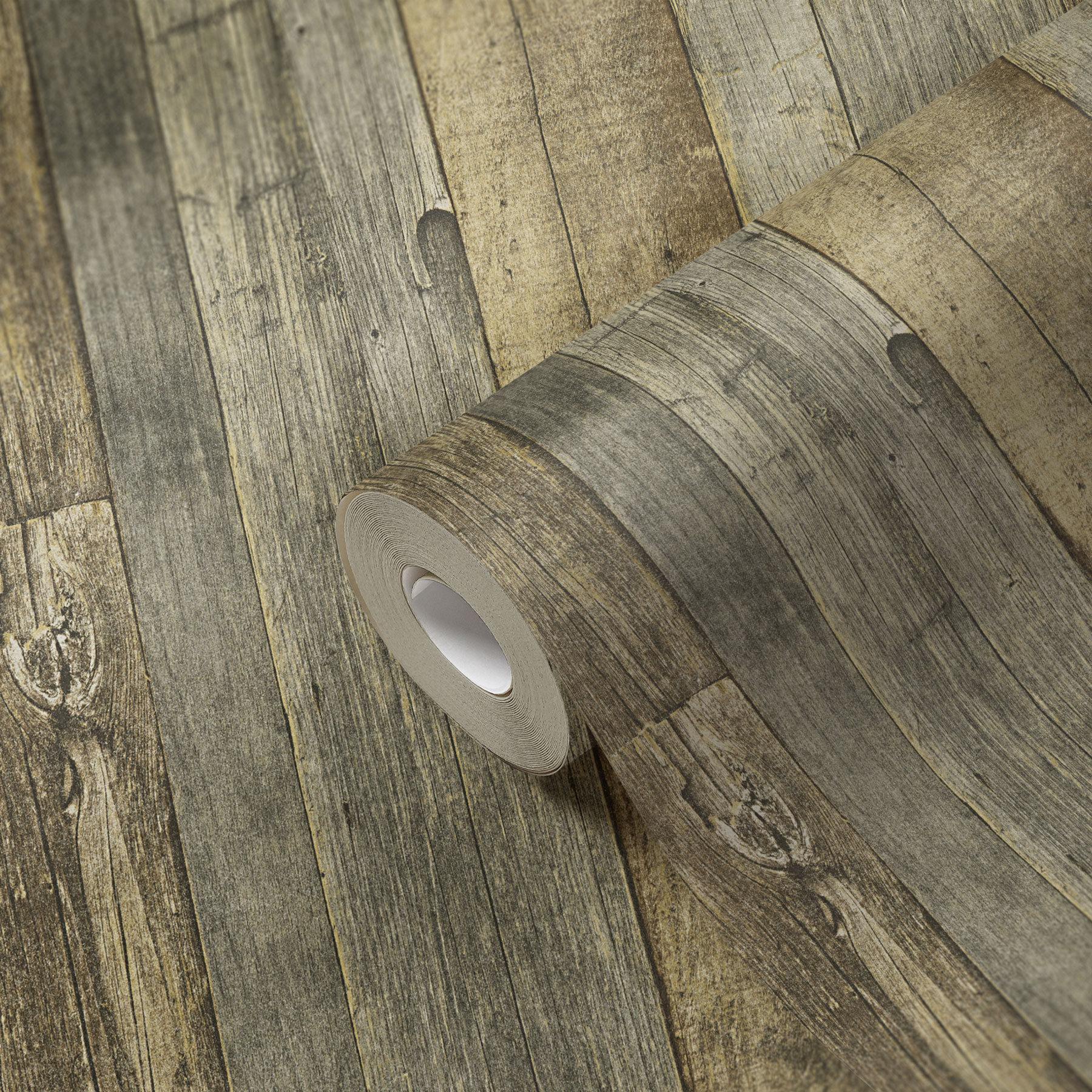 AS Vliestapete Elements 2 Holzoptik Braun 959313