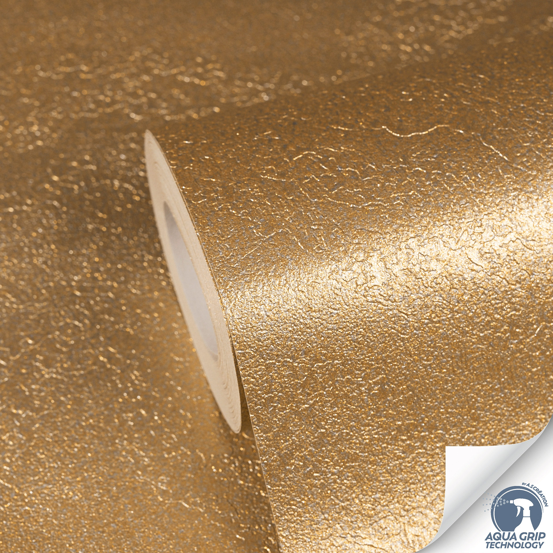 AS Vliestapete Cosiness Designdrop 2 Marmor Gold 793161