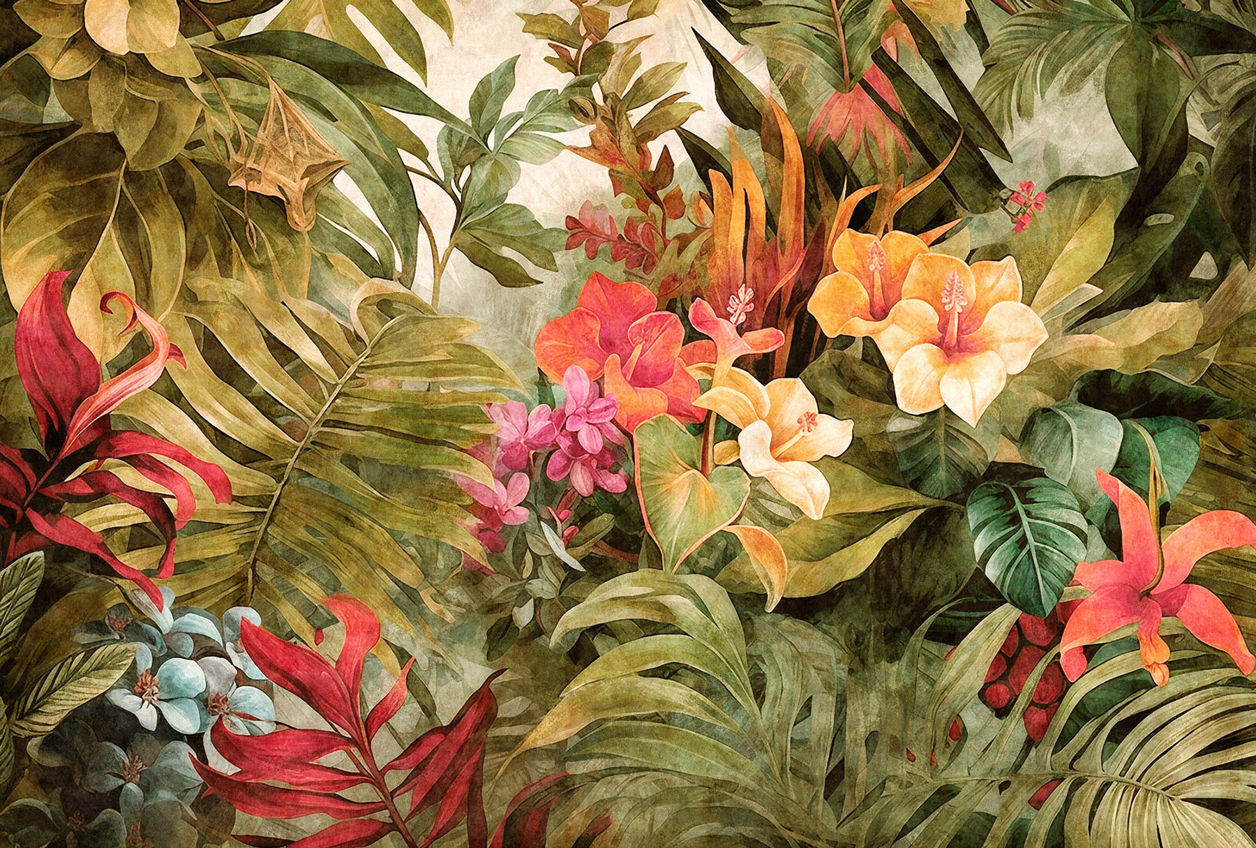 AS Fototapete Walls by Patel 5 Dschungel Grün DD134255