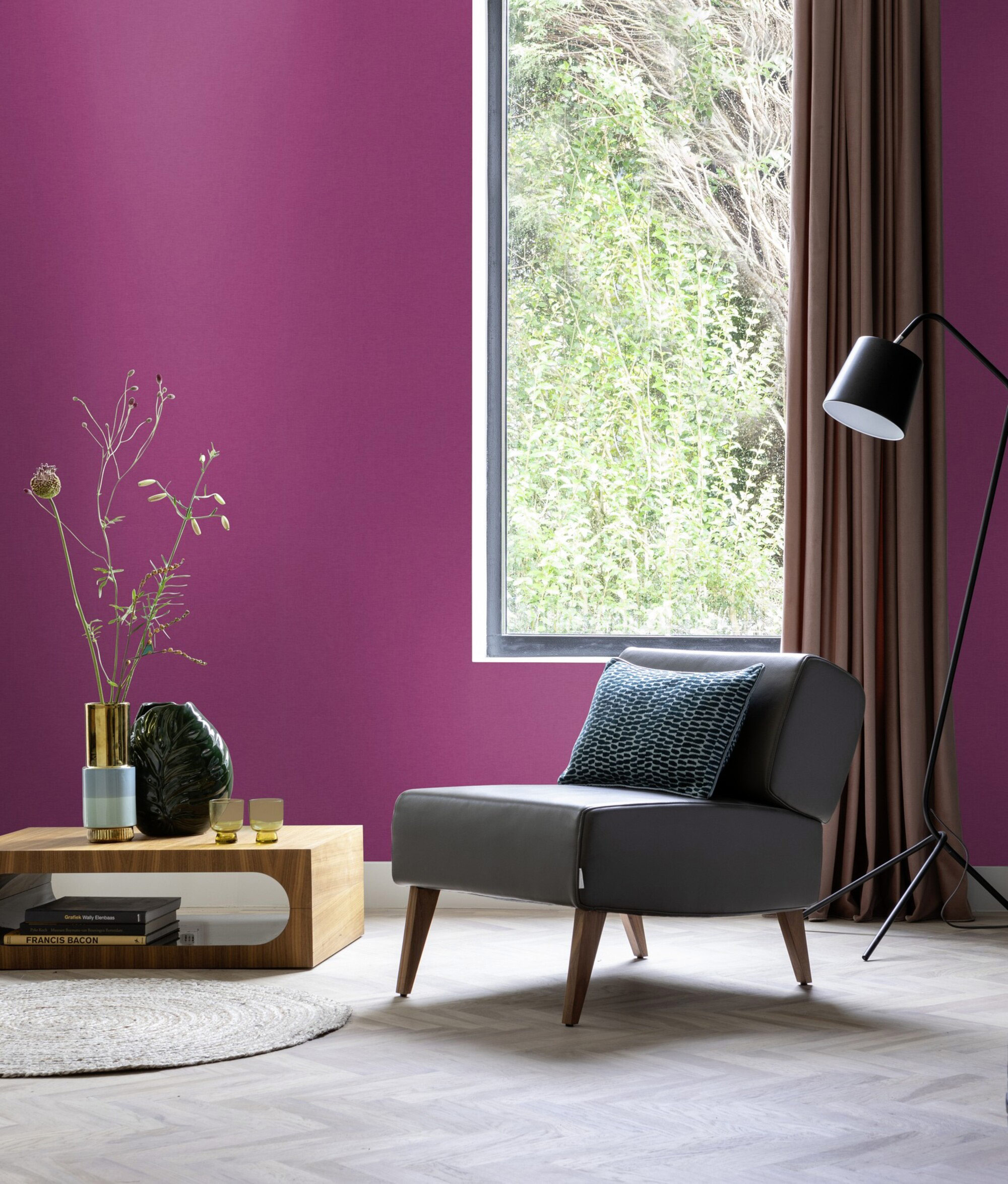 Rasch Vliestapete Country Charme Pink 448542