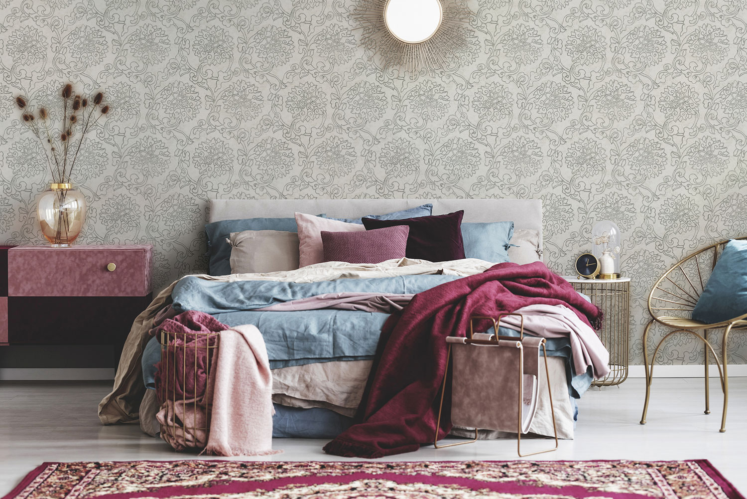 AS Création Vliestapete Asian Fusion metallic 374702