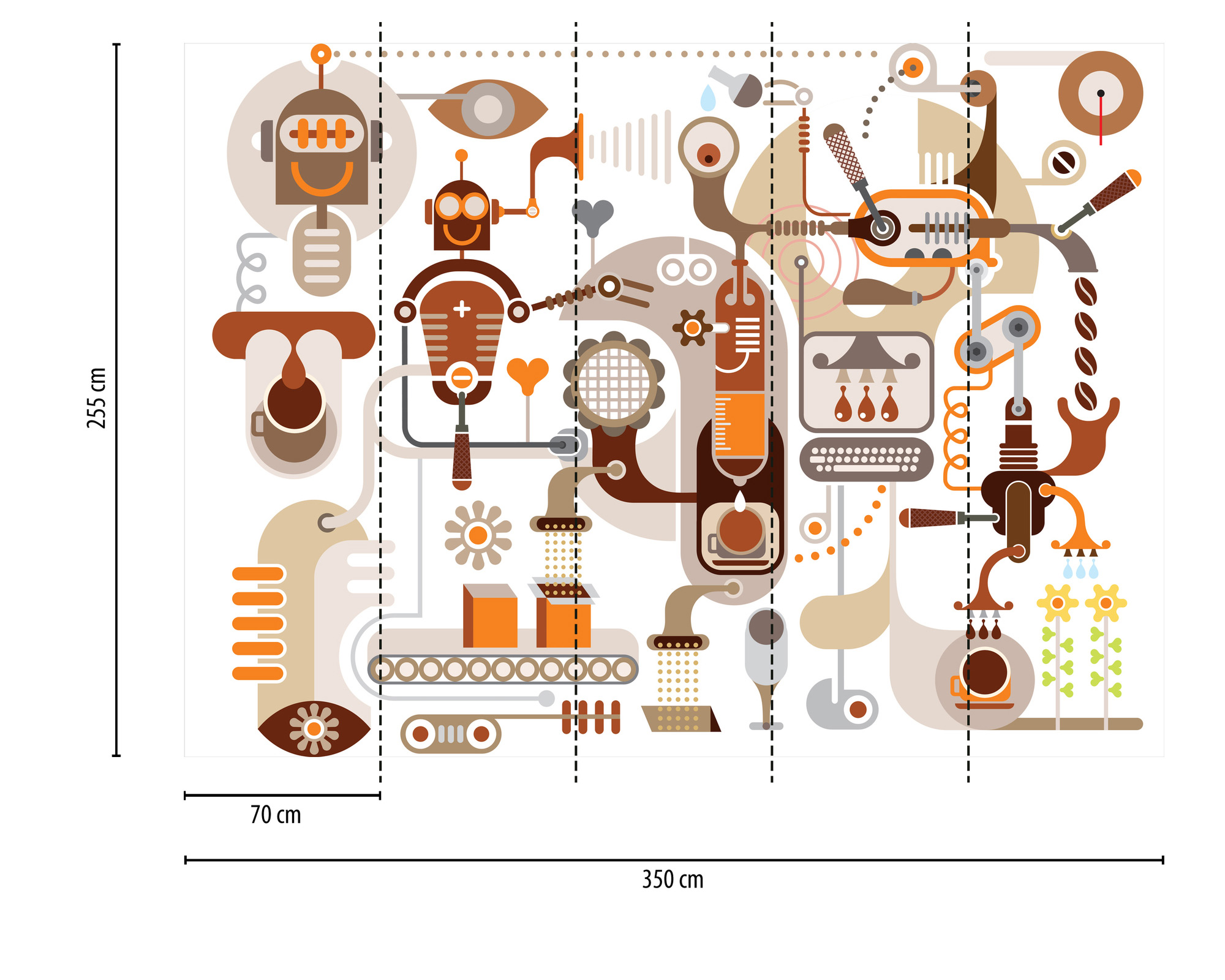 AS Fototapete Designwalls 2 Retro Vintage DD123586