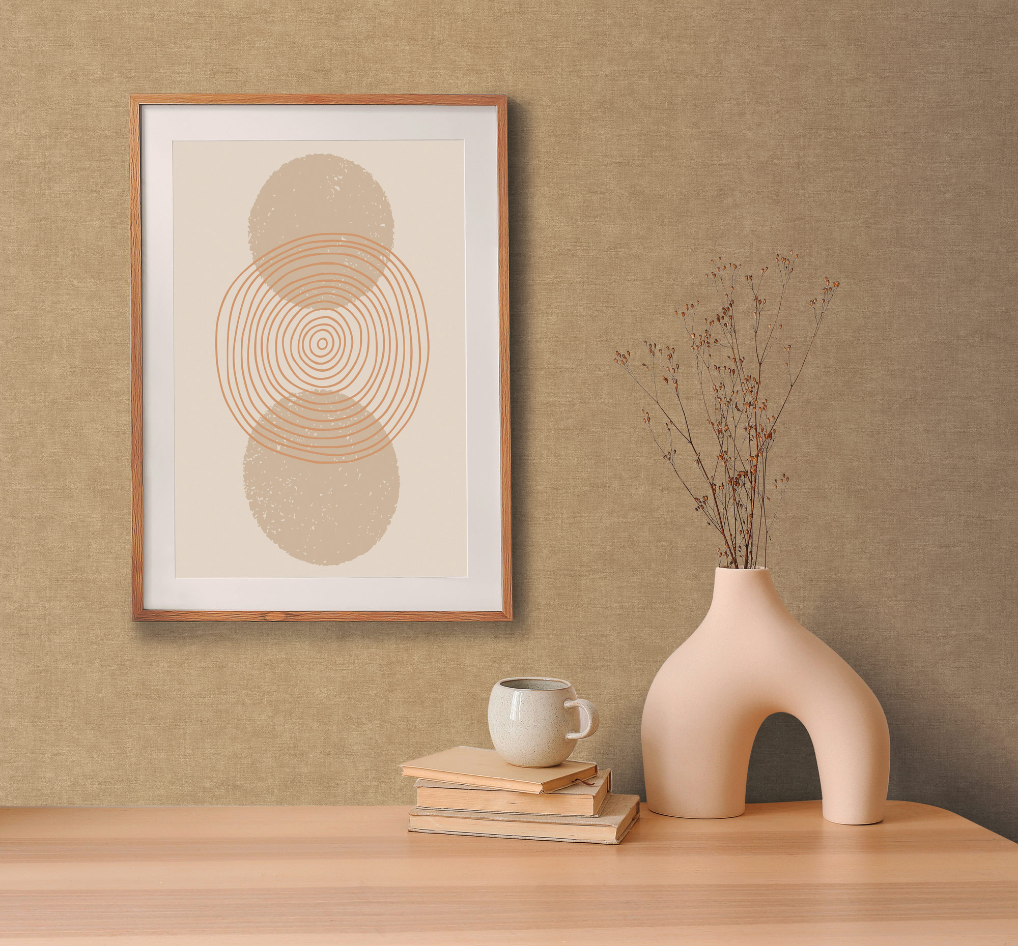 AS Vliestapete MS Hot Spots Unis Braun 395666