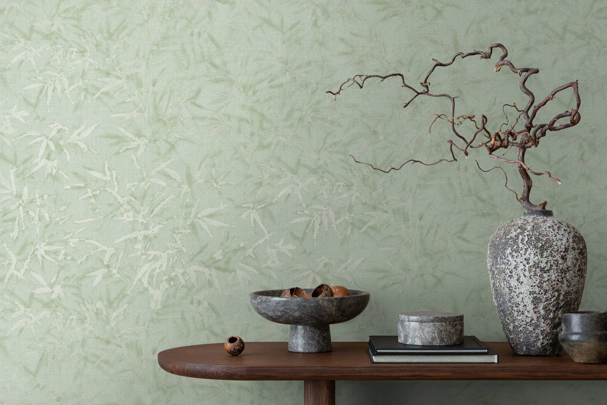 AS Vliestapete History of Art 2 Floral Grün 790464