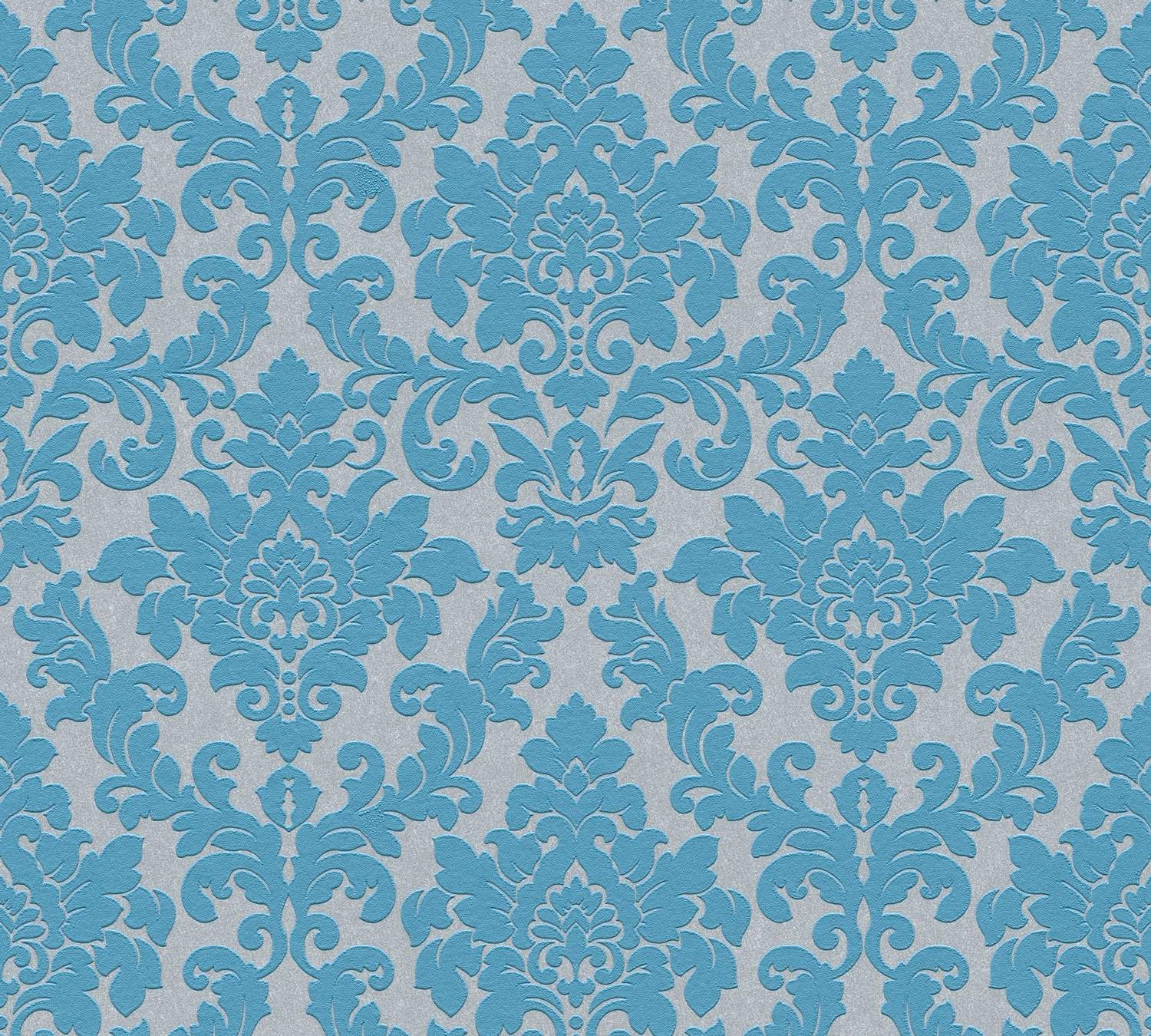 Thomas Vlies-Tapete Barock silber/blau TLT016 - 360954 Thomas Vlies-Tapete Barock silber/blau TLT016 - 360954