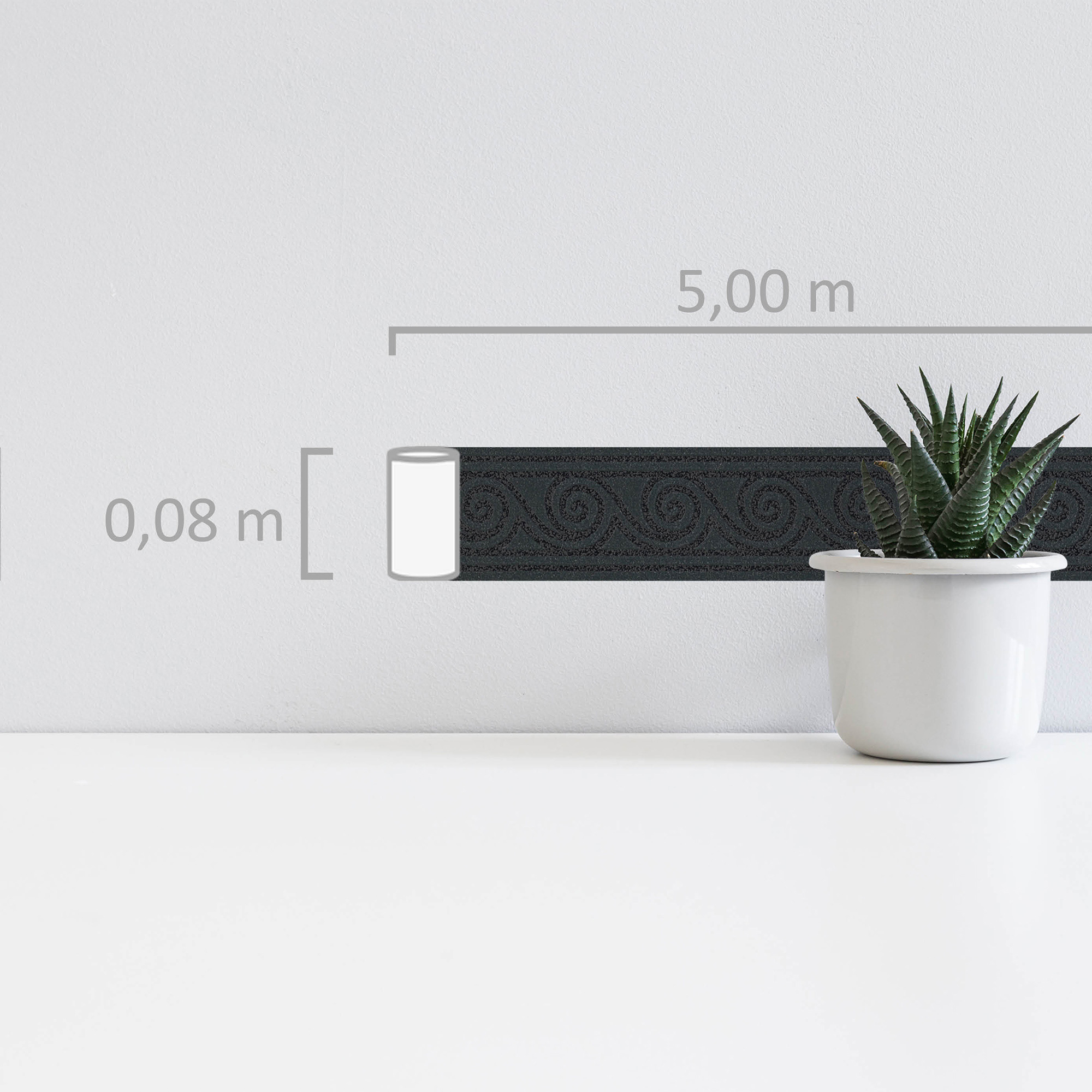 AS Creation Borte Bordüre Only Borders 11 metallic 384041