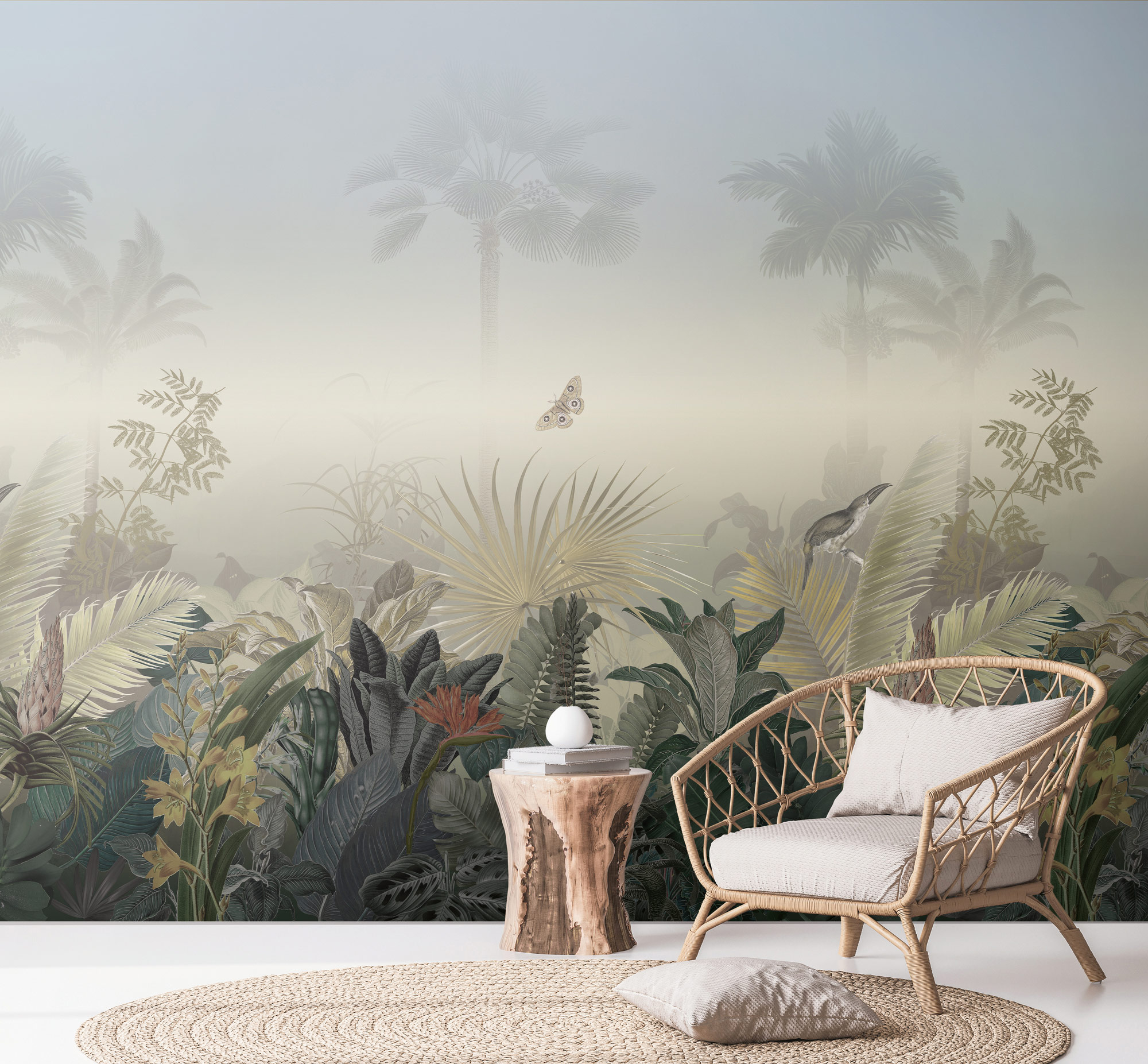 Livingwalls Vliestapete The Wall II Dschungeltapete 392701