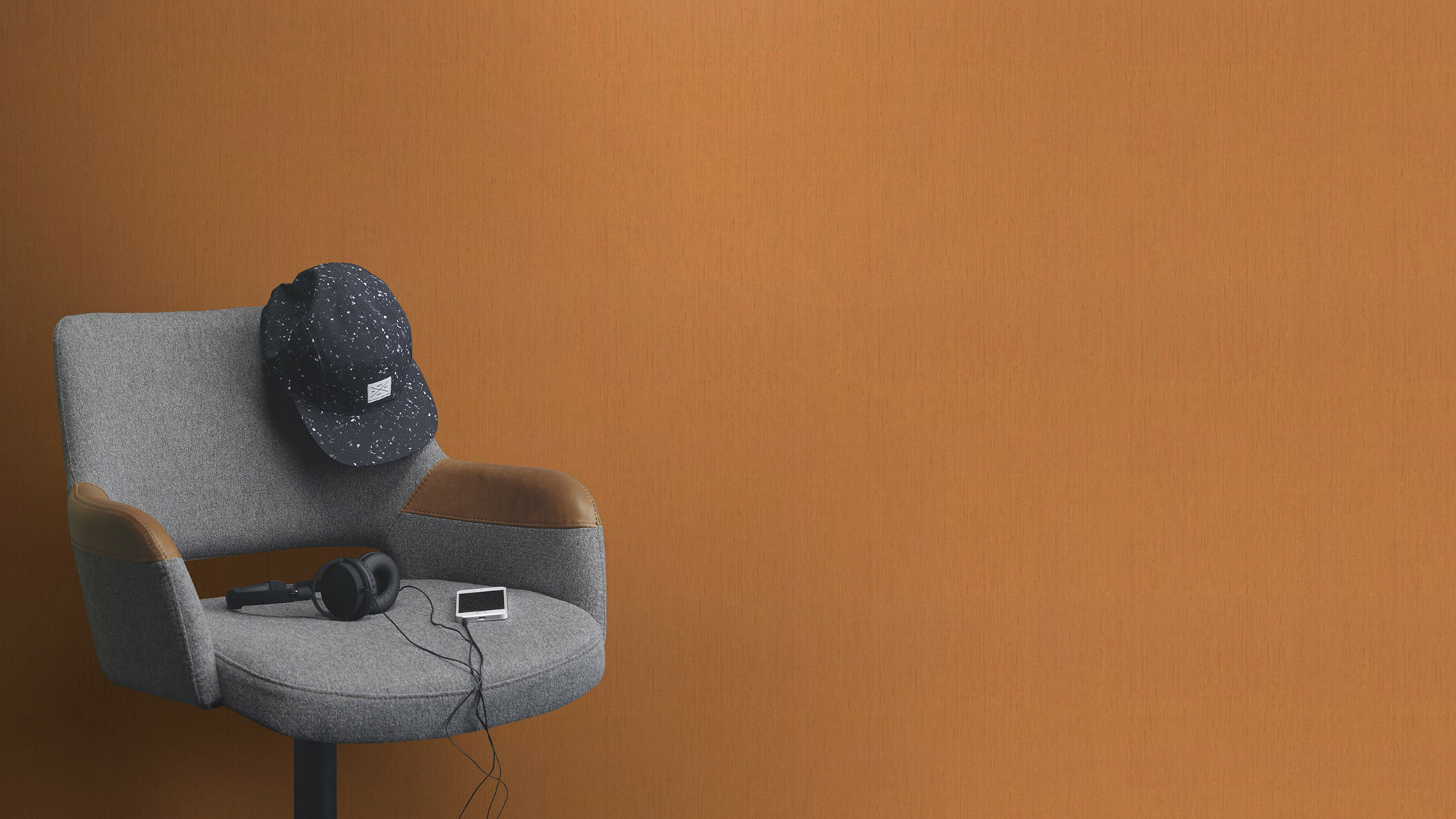 Rasch Vliestapete Indian Style Textilstruktur Uni 746099