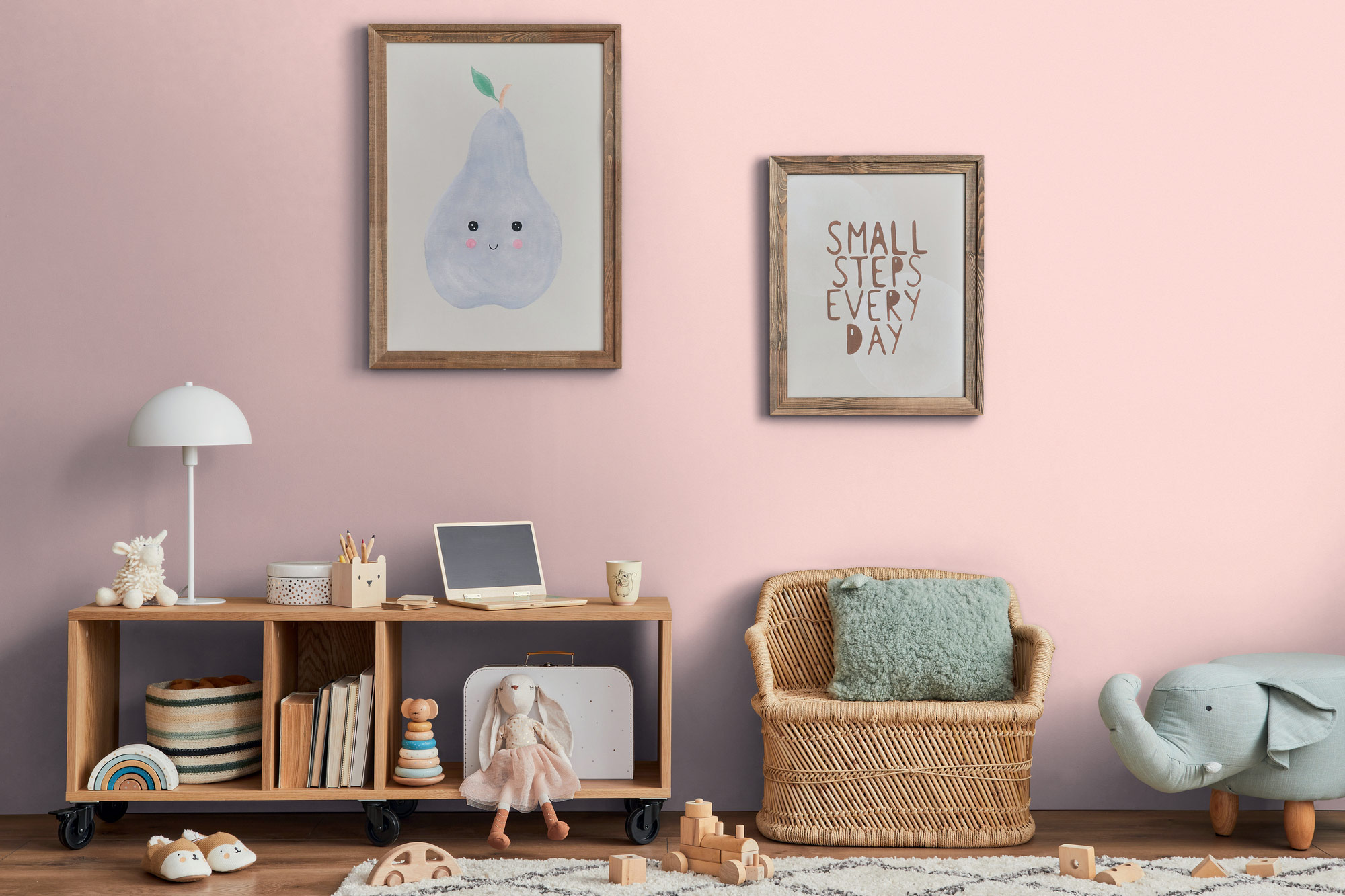 AS Vliestapete Kids Studio Unitapete Rosa 303219