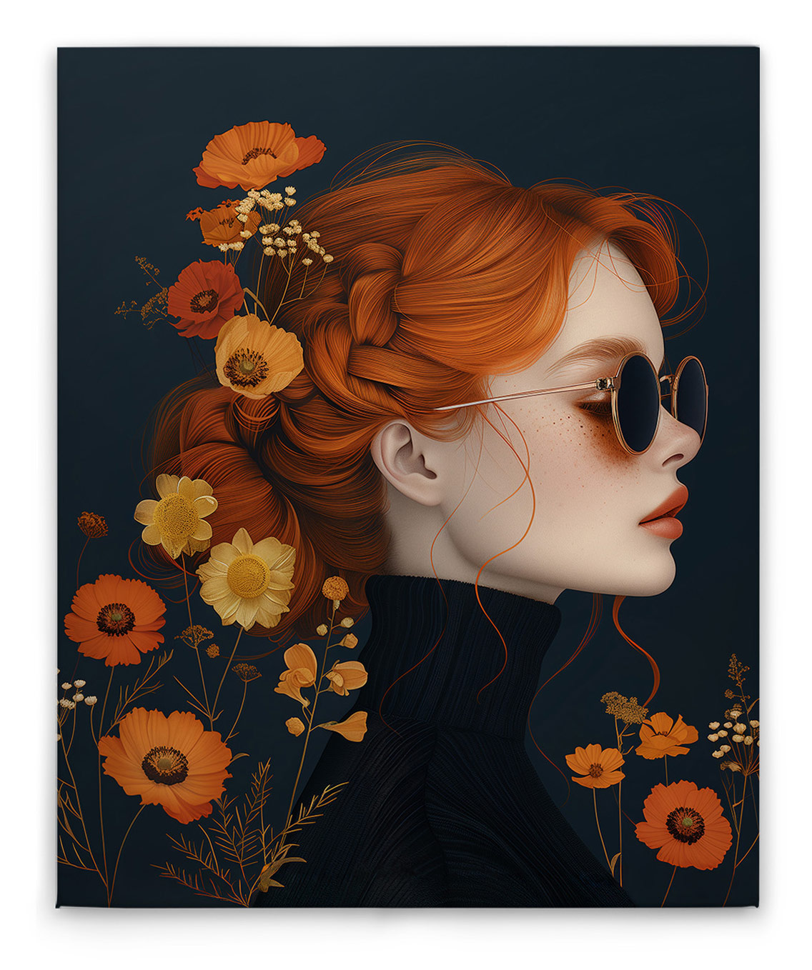 AS Leinwandbild Beatnik Girl DD133362 AS Leinwandbild Beatnik Girl DD133362